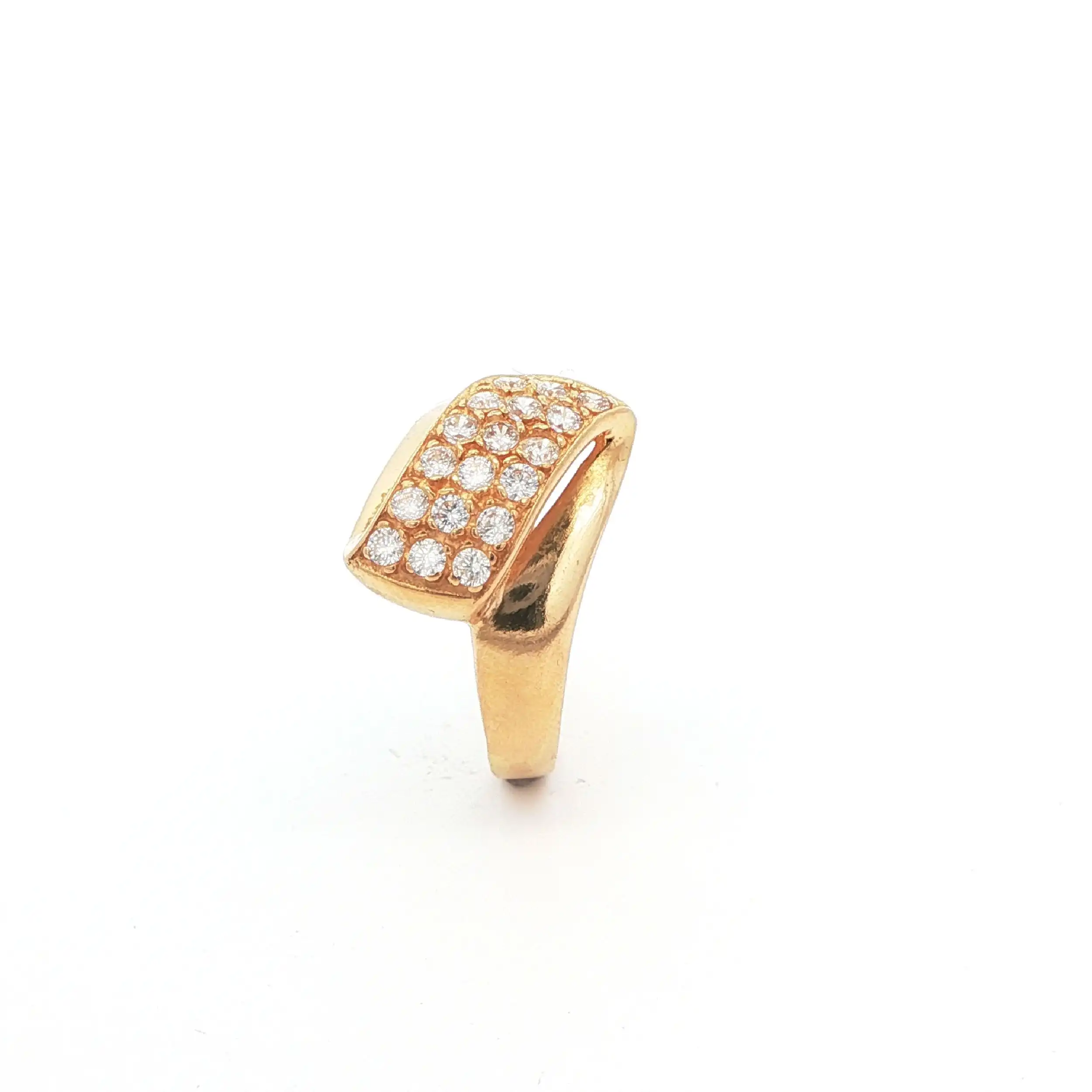 Ring Gelbgold mit Zirkonia