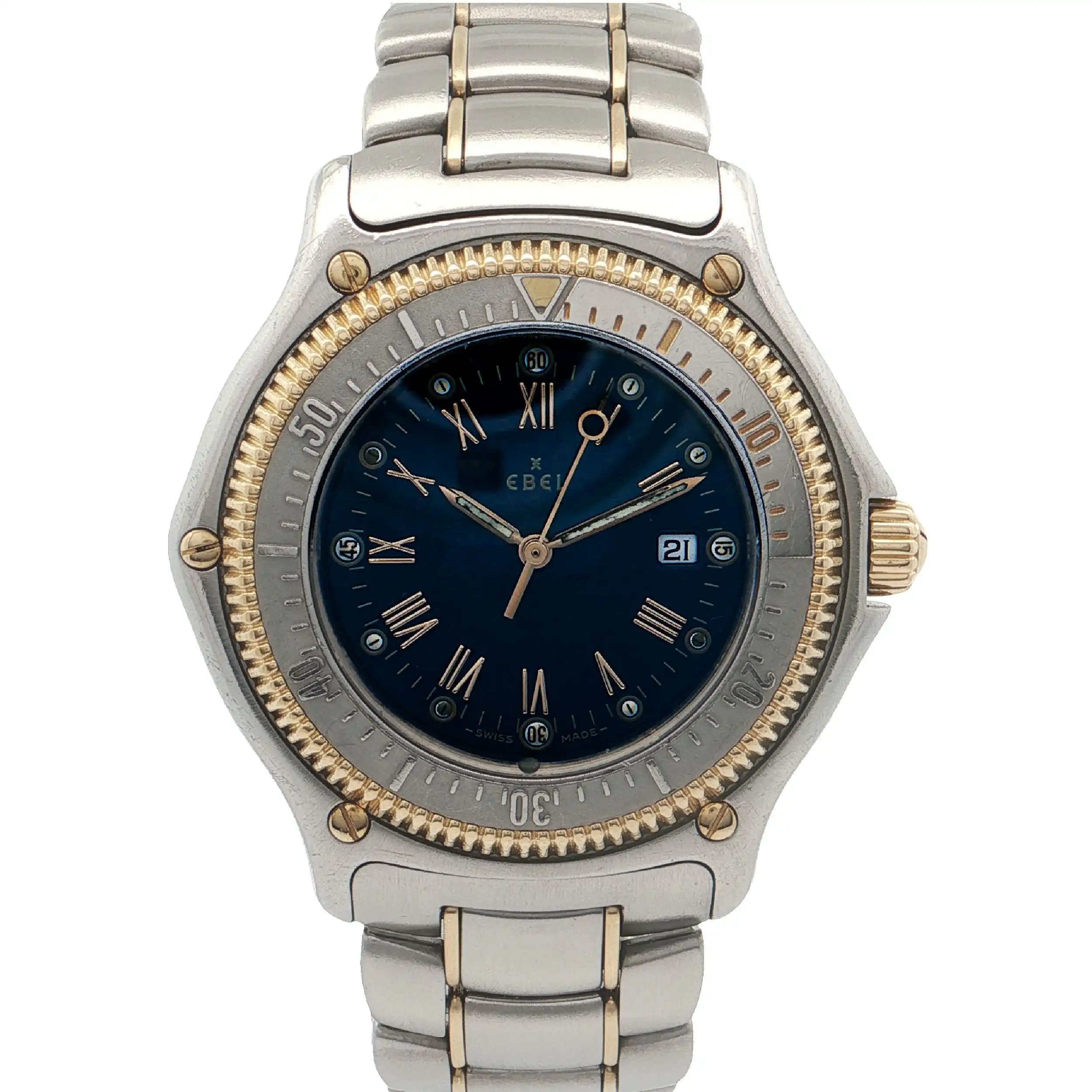 Herrenuhr Ebel Discovery Steel/Yellow Gold 38mm Ref.183913 Herrenuhr Ebel Discovery Steel/Yellow Gold 38mm Ref.183913
