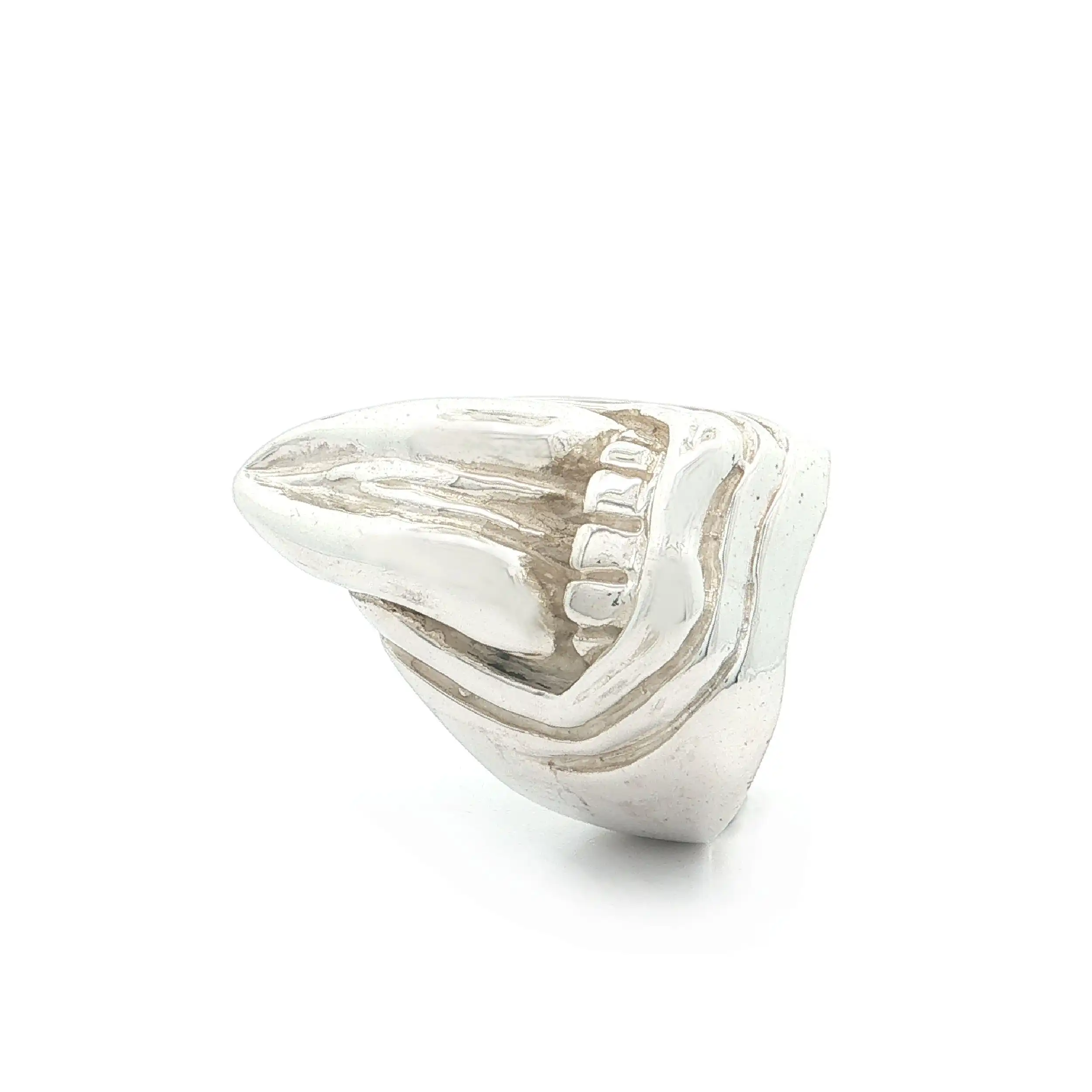 Ring Silber "Zunge"