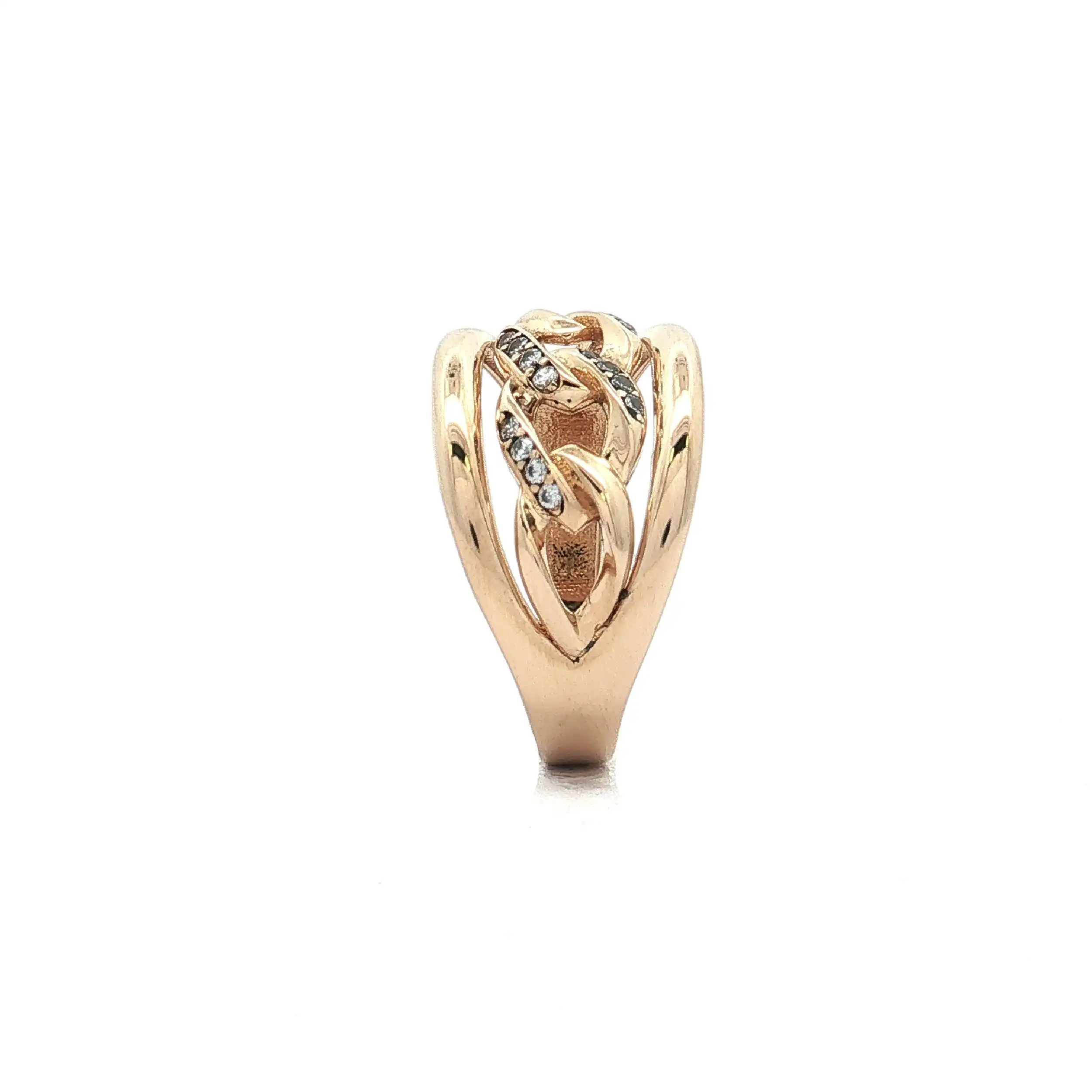 Ring Gelbgold mit Zirkonia