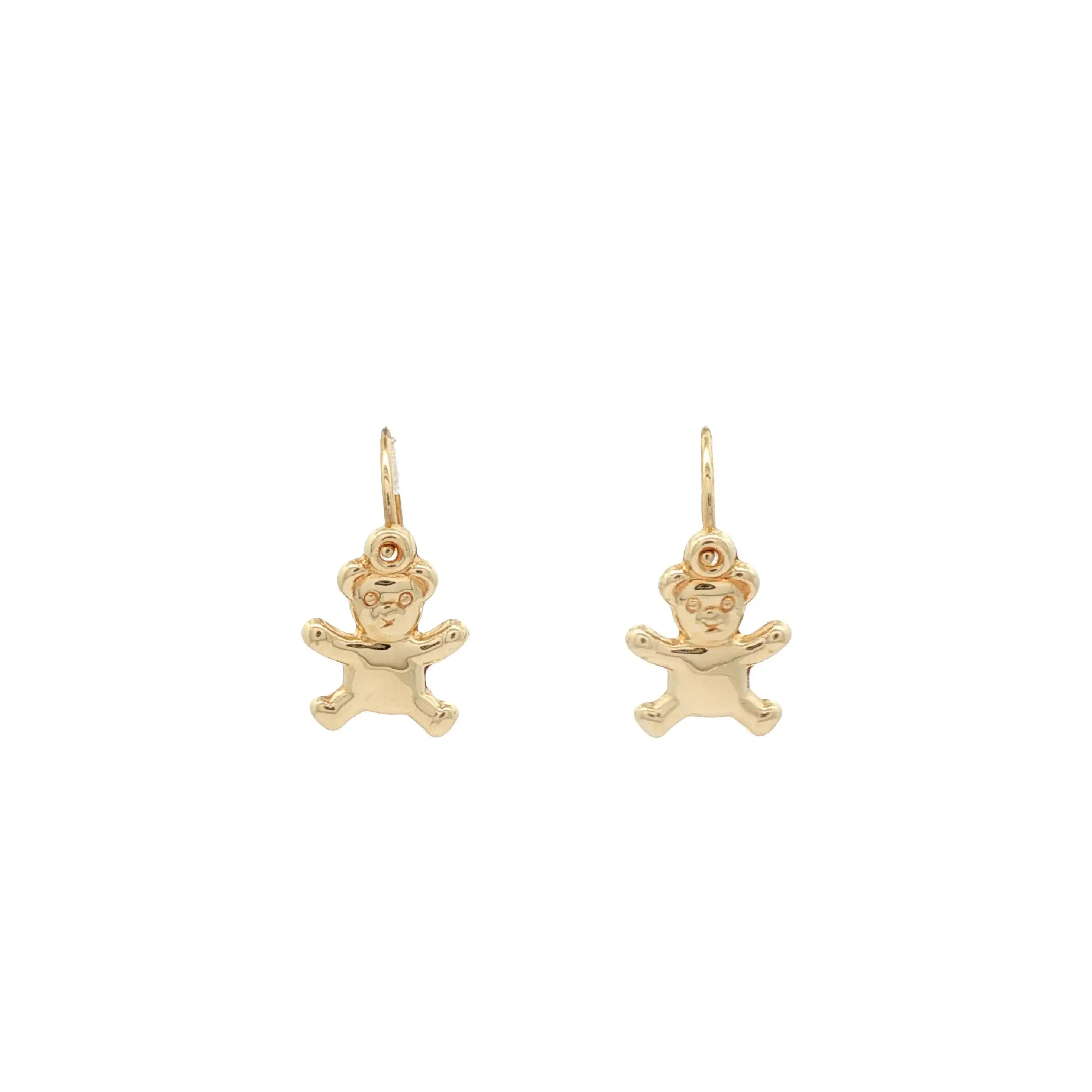 Ohrhänger Gelbgold Teddy