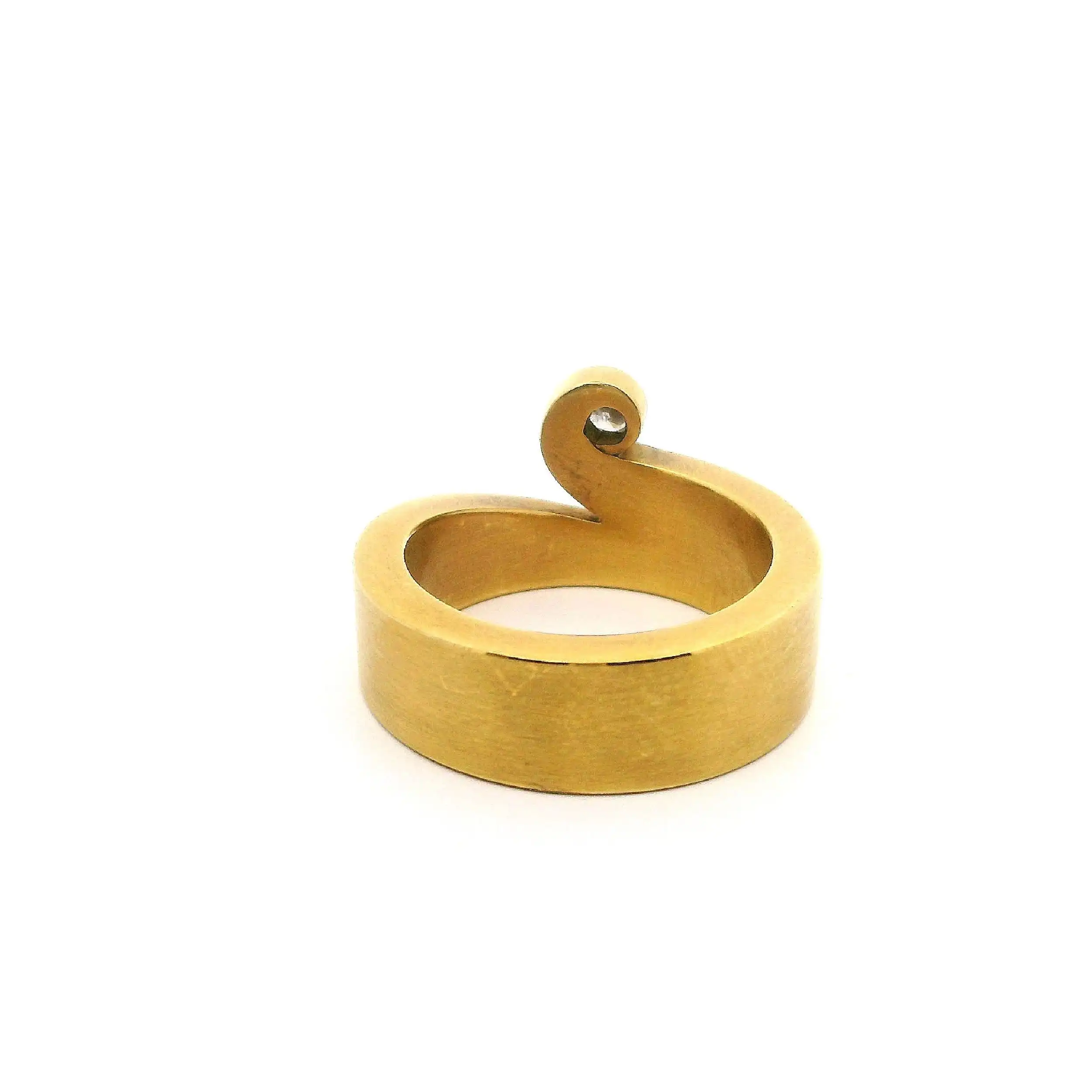 Ring Gelbgold Niessing Span mit Brillant
