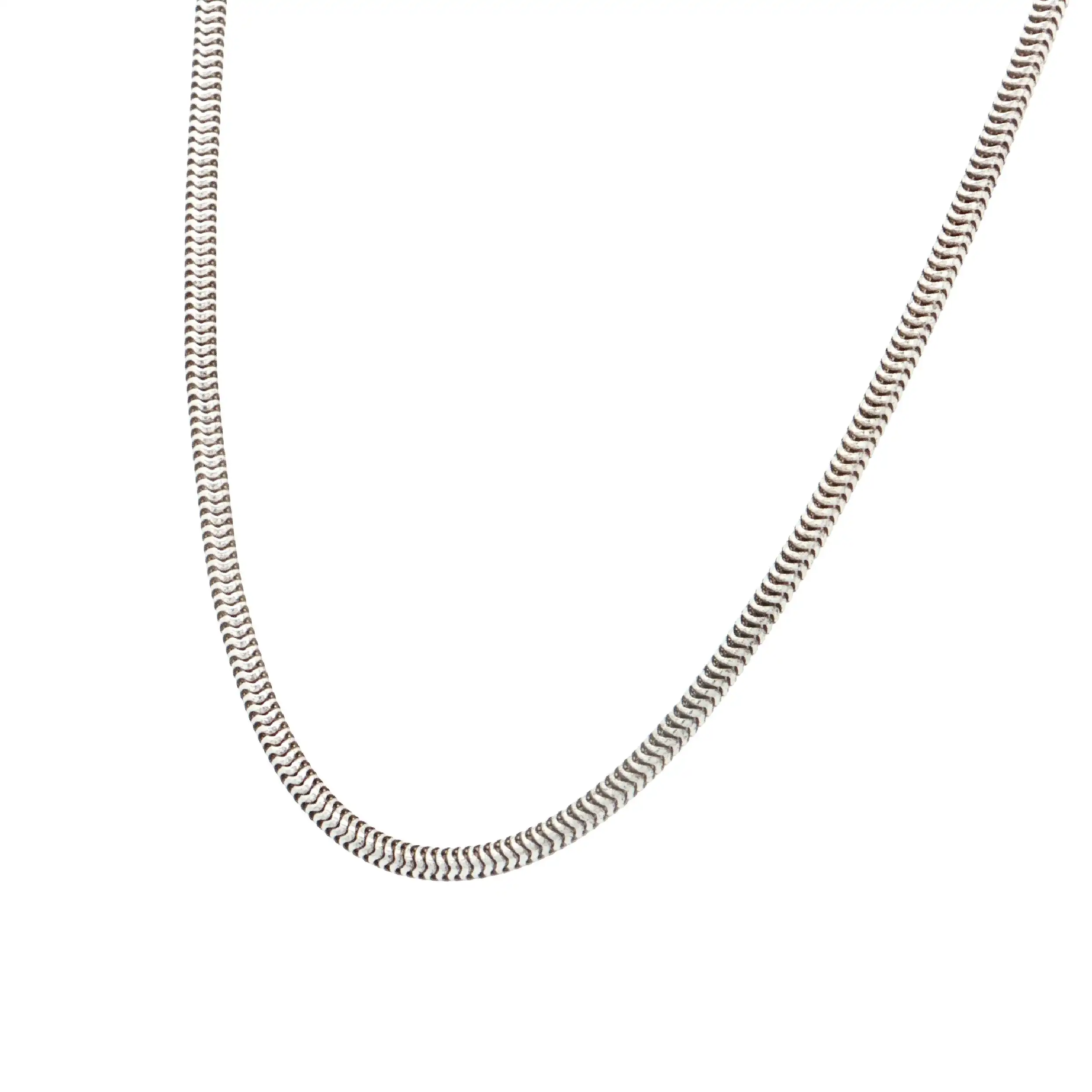 Schlangenkette Silber
