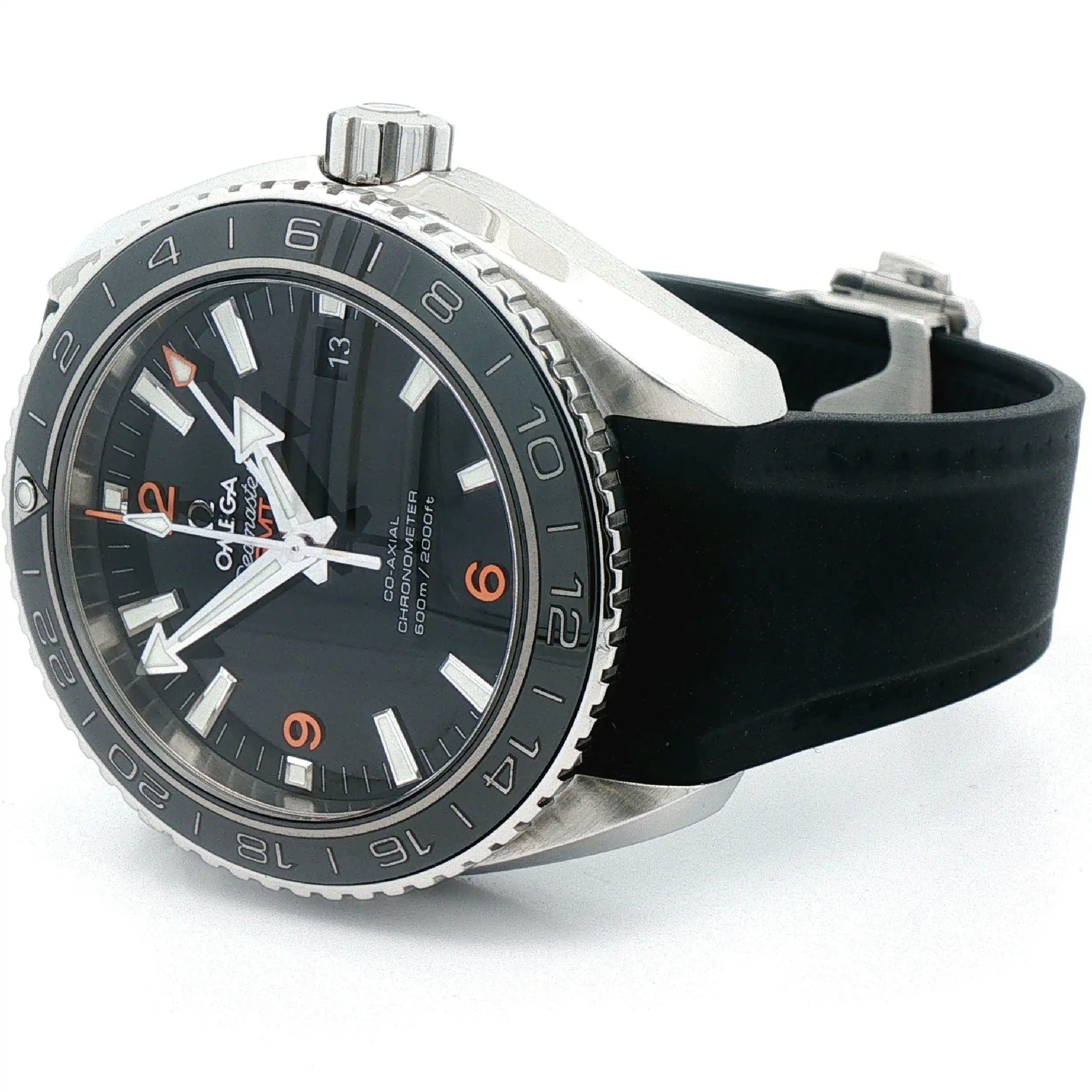 Herrenuhr Omega Seamaster Planet Ocean 600M GMT im Fullset