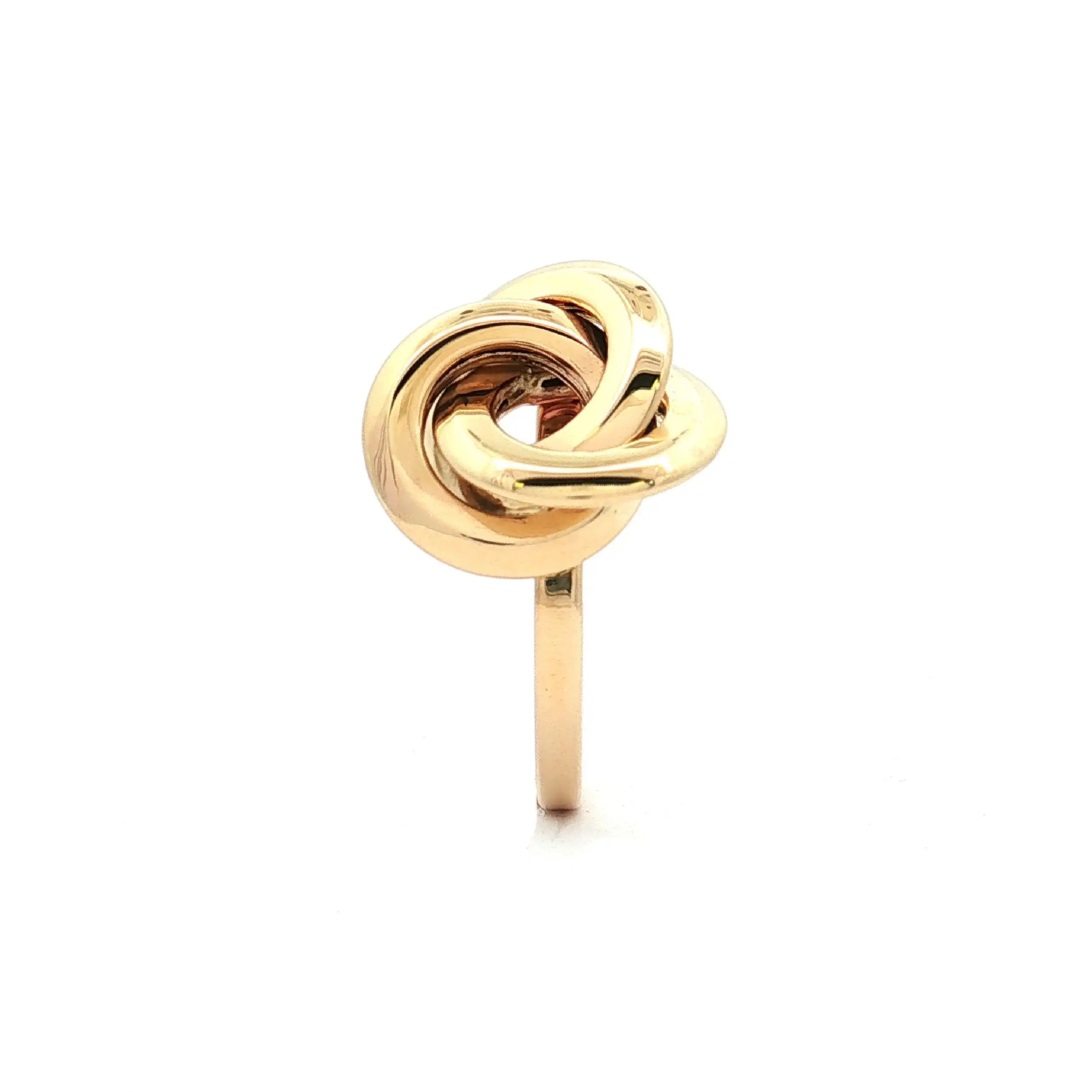 Ring Gelbgold Knoten