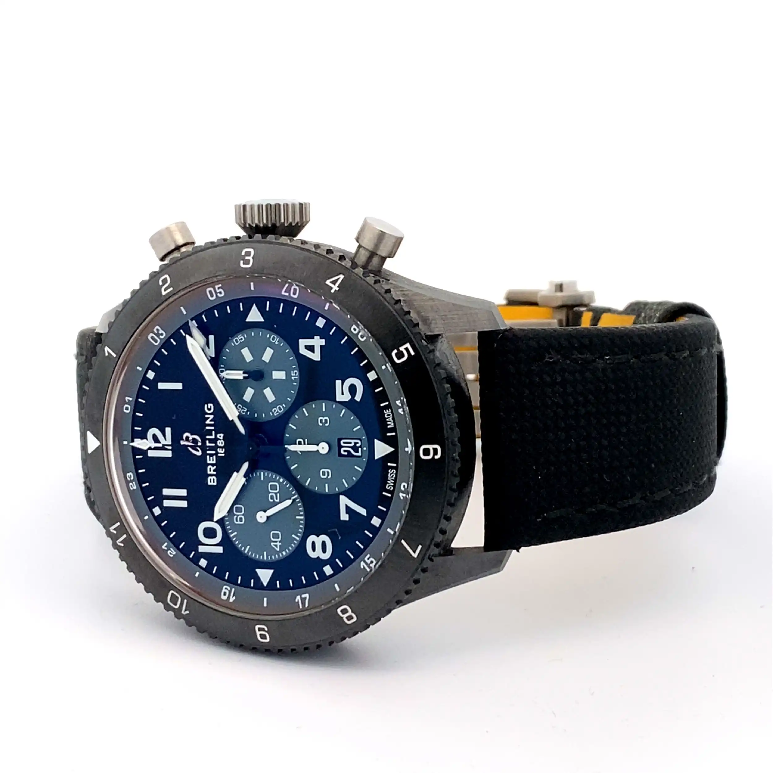 Herrenuhr Breitling Super Avi B04 Chronograph GMT 46 mit Papiere und Box Herrenuhr Breitling Super Avi B04 Chronograph GMT 46 mit Papiere und Box