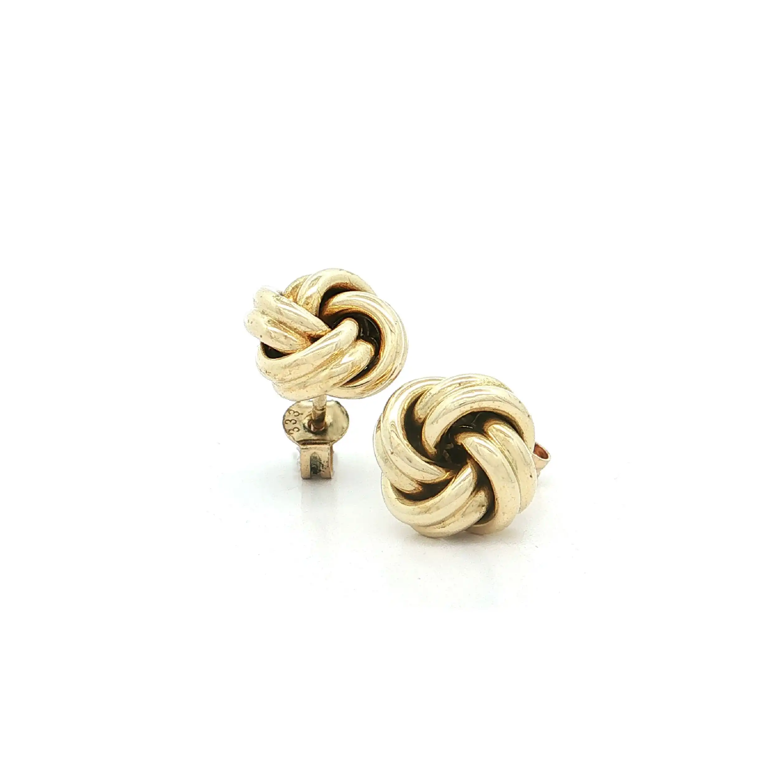 Ohrstecker Gelbgold Knoten Ohrstecker Gelbgold Knoten
