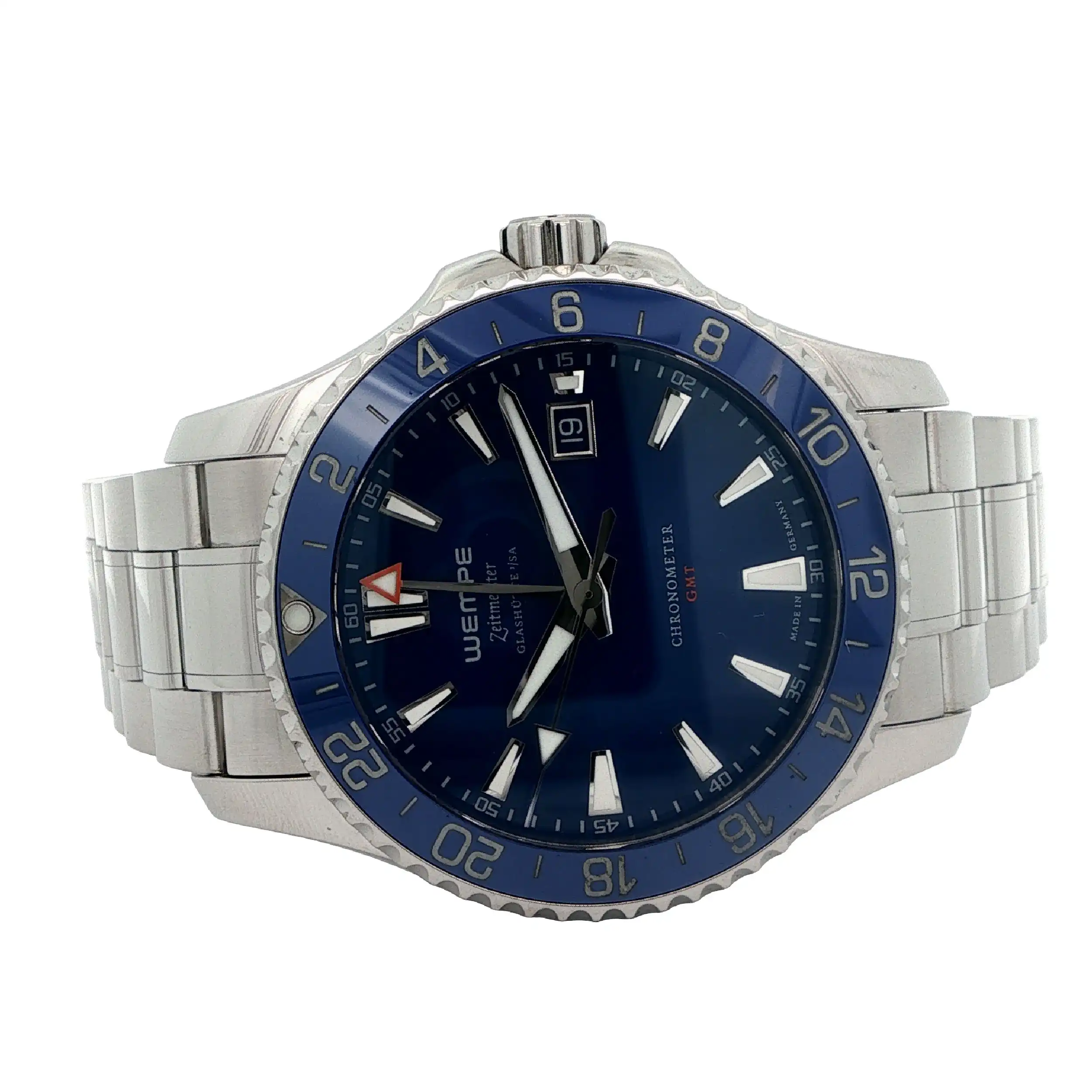 Herrenuhr Wempe Glashütte i/SA Zeitmeister Sport GMT