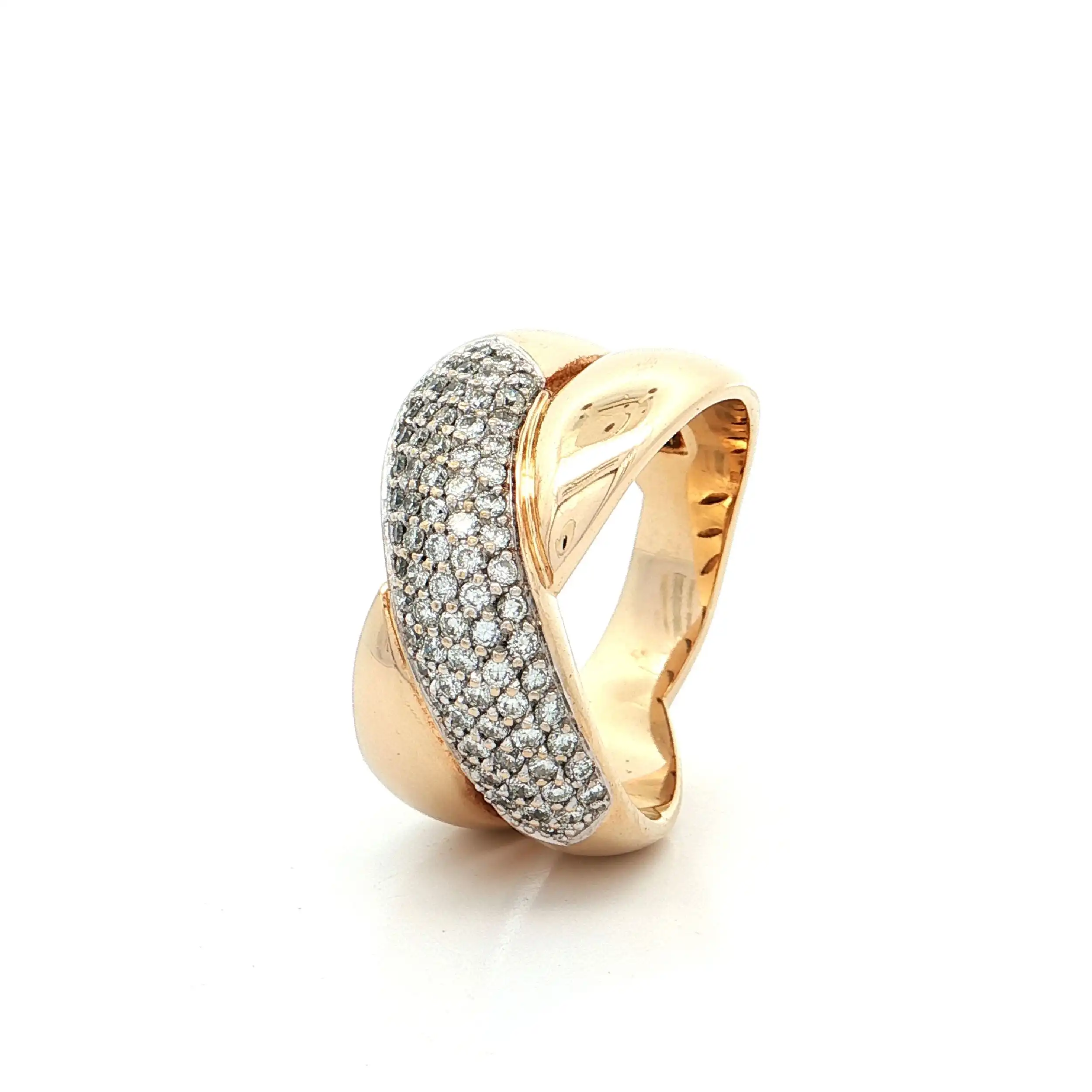 Ring Gelbgold "Christ" mit Brillanten Ring Gelbgold "Christ" mit Brillanten
