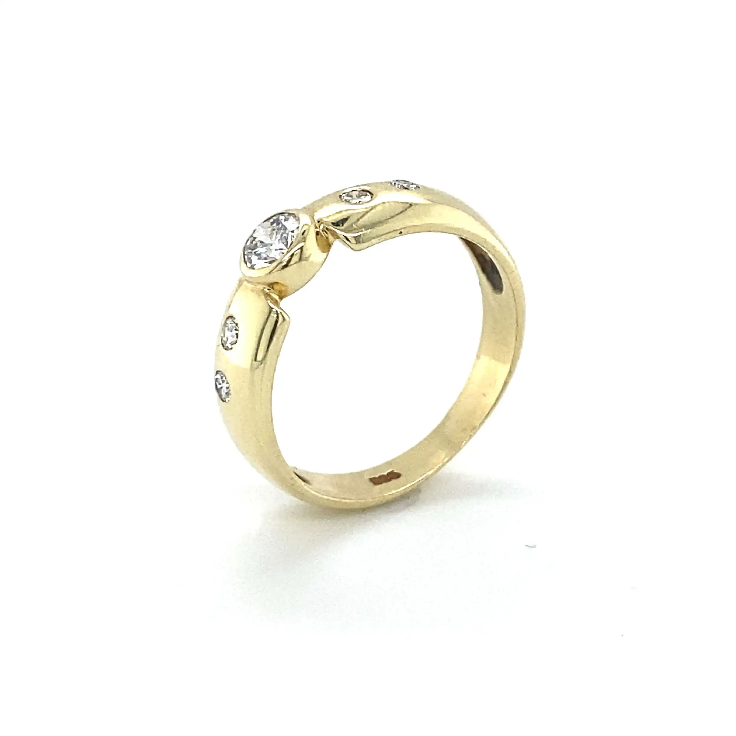 Ring mit Brillanten ca. 0,33 ct Ring mit Brillanten ca. 0,33 ct