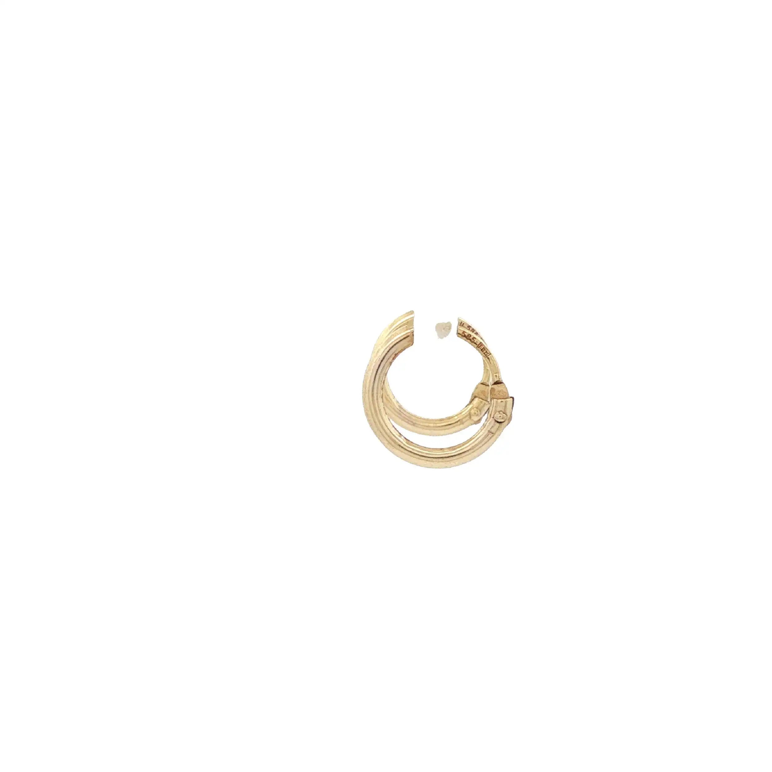 Creolen Gelbgold Creolen Gelbgold
