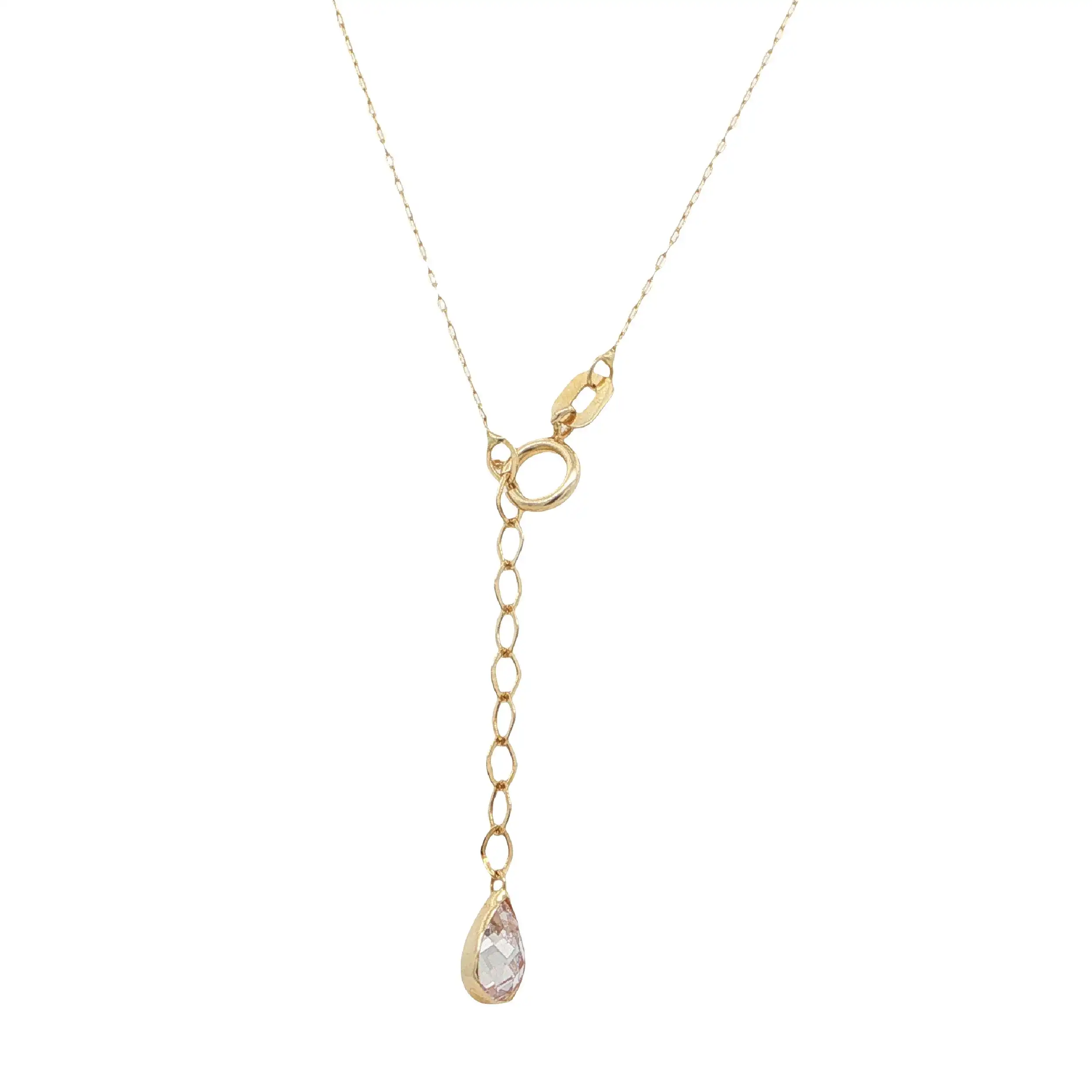 Collier Gelbgold mit Kreuzanhängern