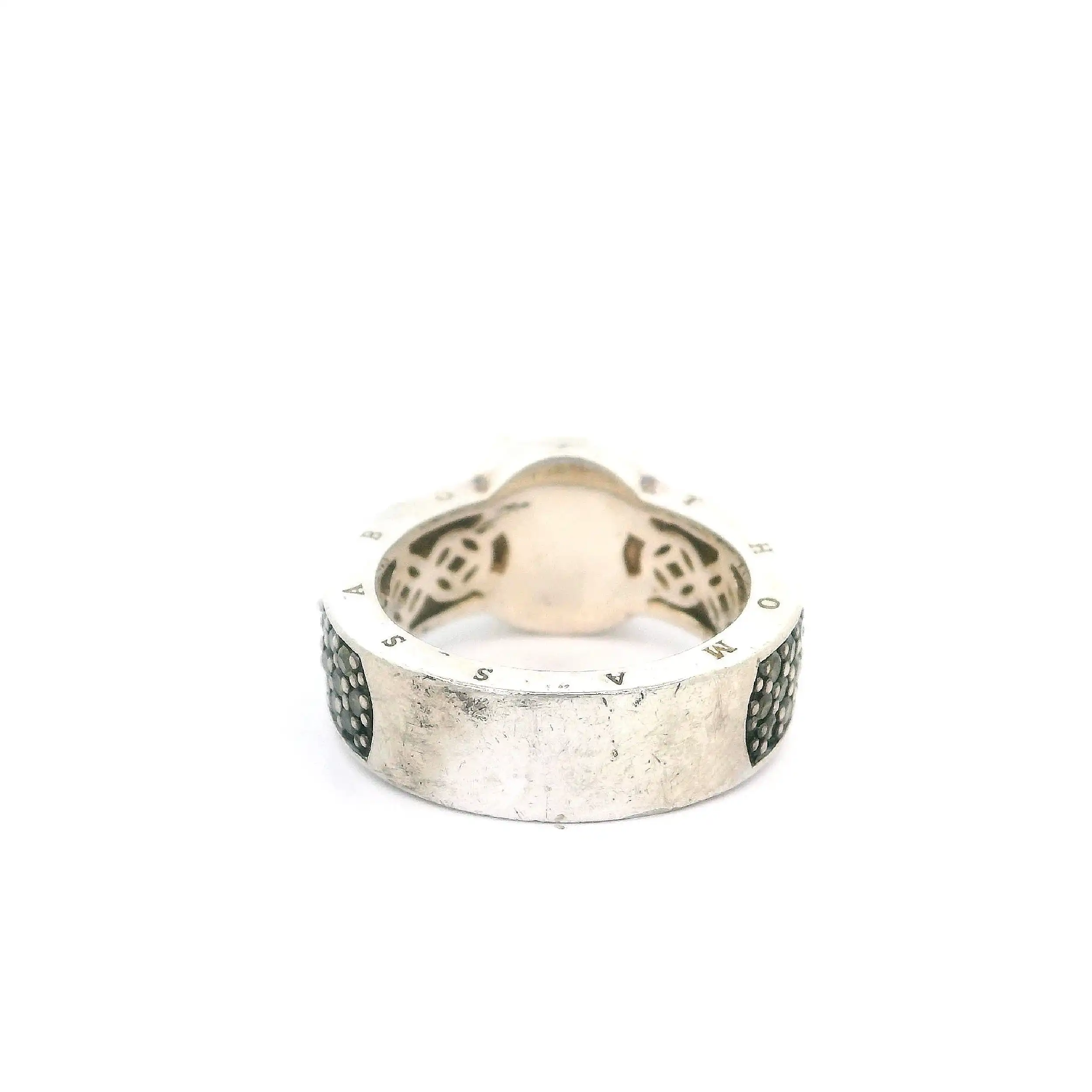 Ring mit Perle und grünen Steinen Thomas Sabo Ring mit Perle und grünen Steinen Thomas Sabo
