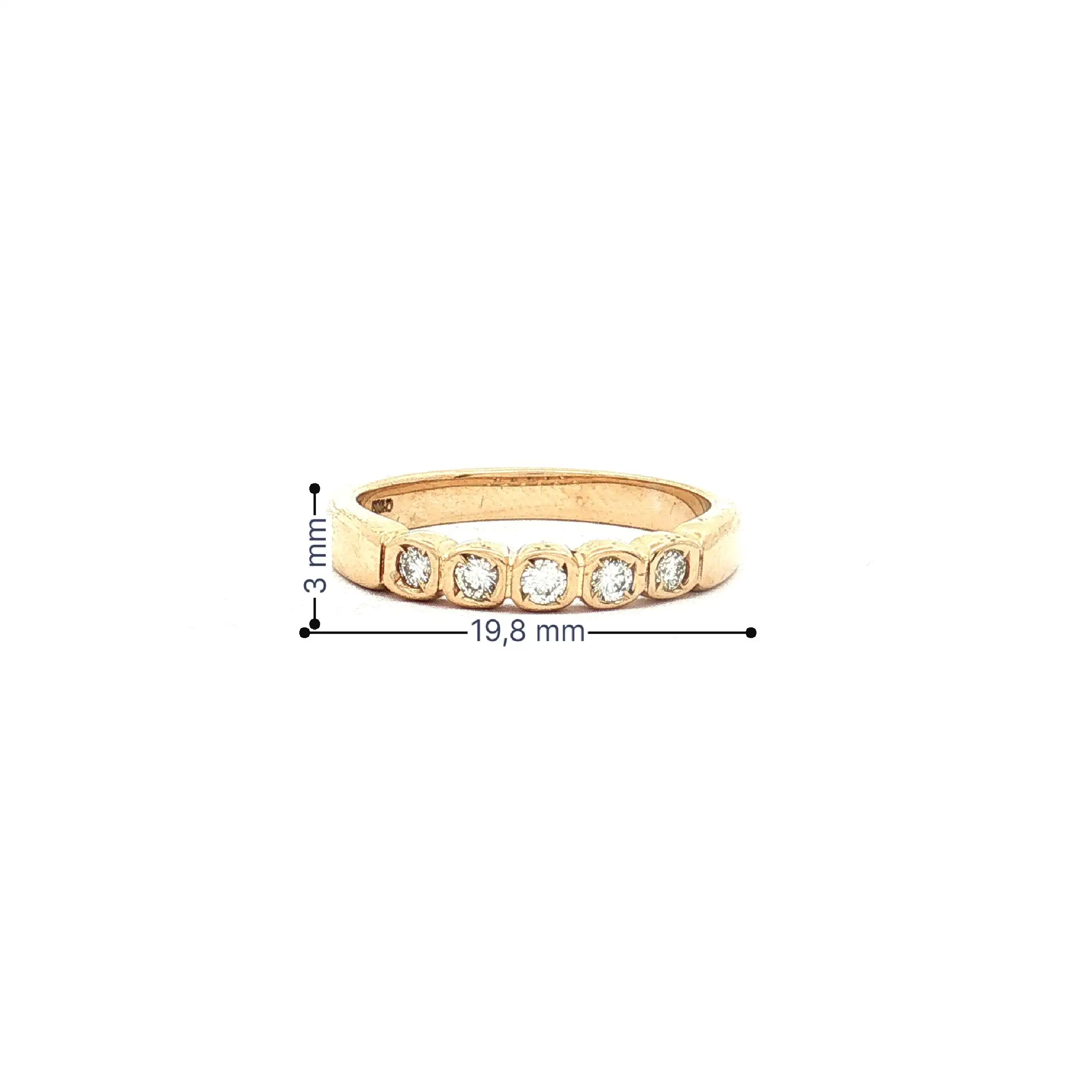 Ring Gelbgold Christ mit Brillanten Ring Gelbgold Christ mit Brillanten