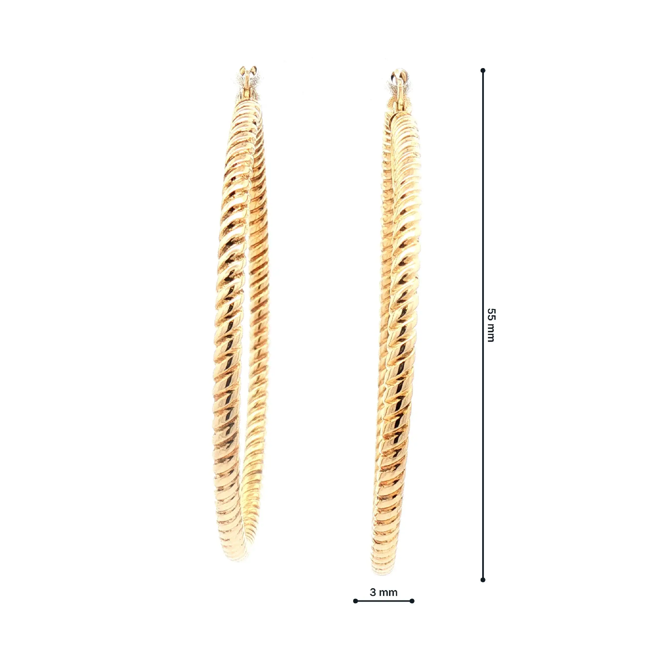 Creolen Gelbgold