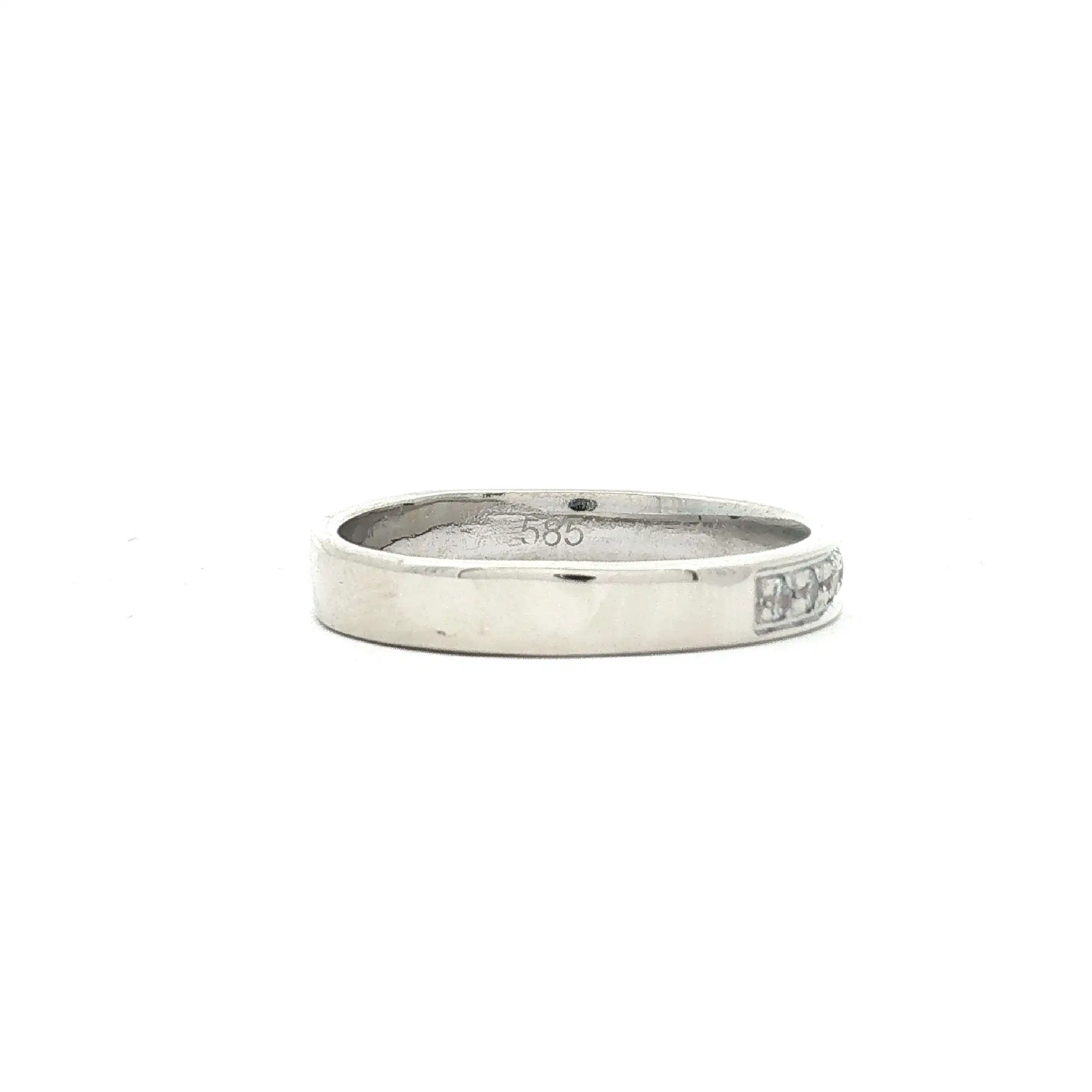 Ring Weißgold mit Zikronia