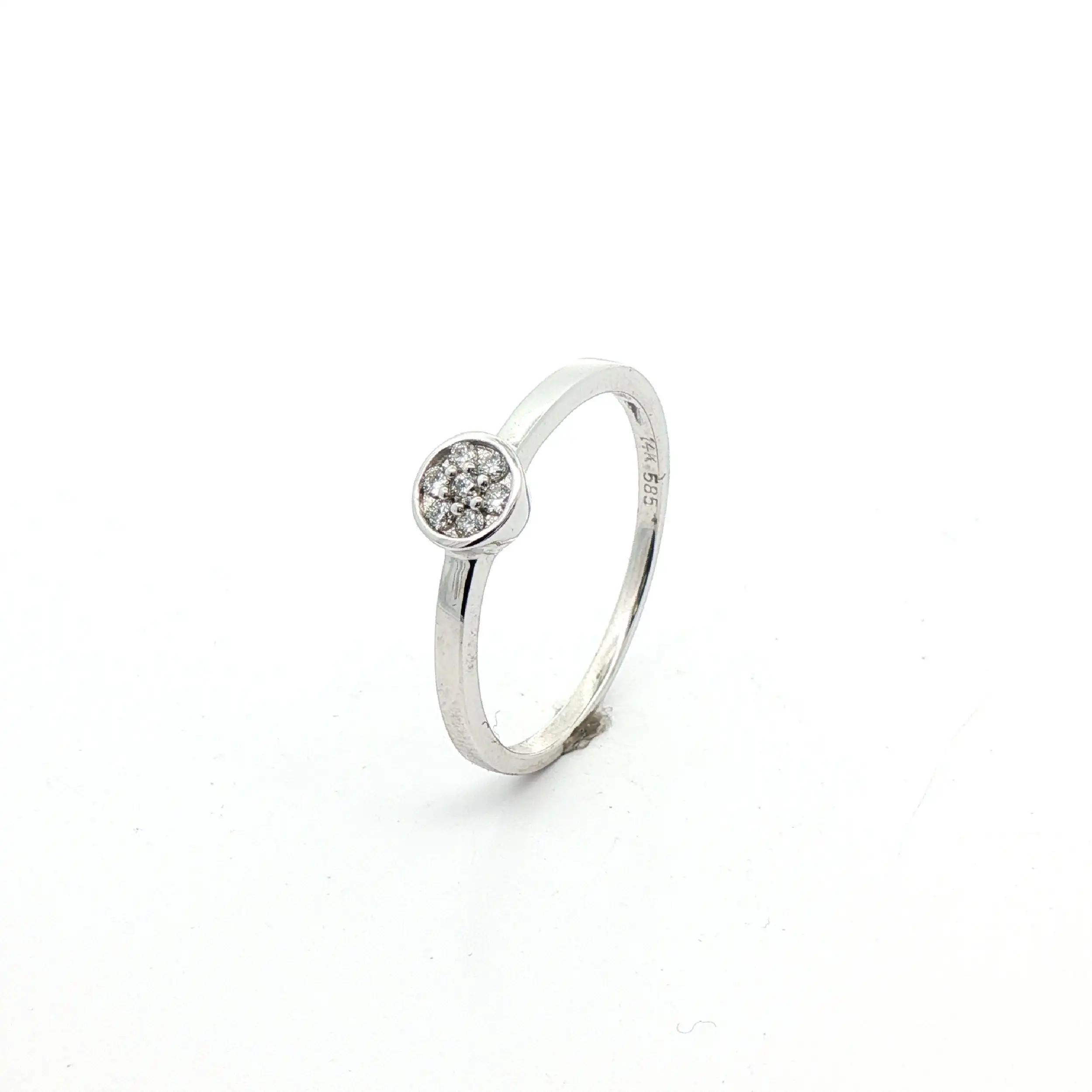 Ring Weißgold mit Brillanten