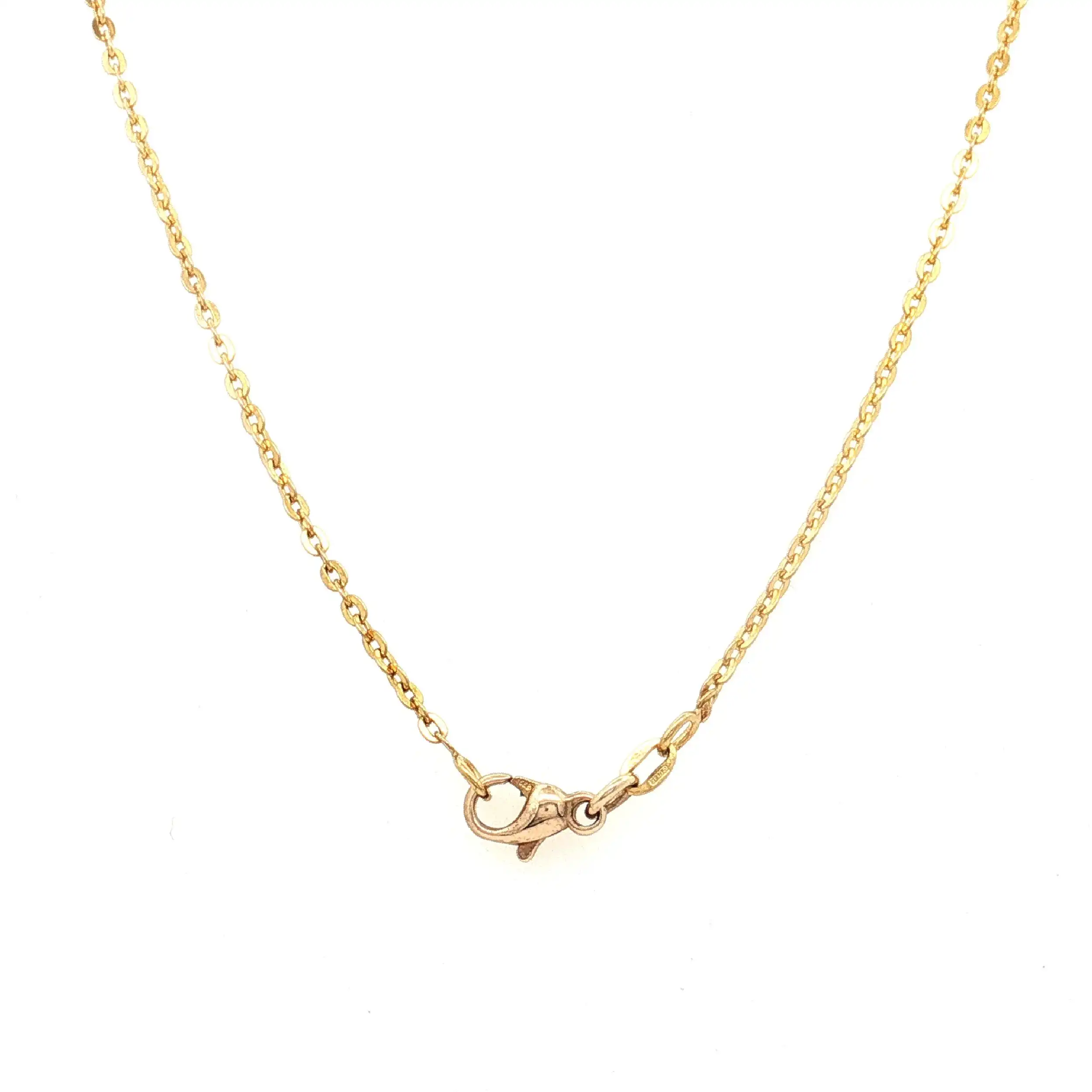 Ankerkette Gelbgold