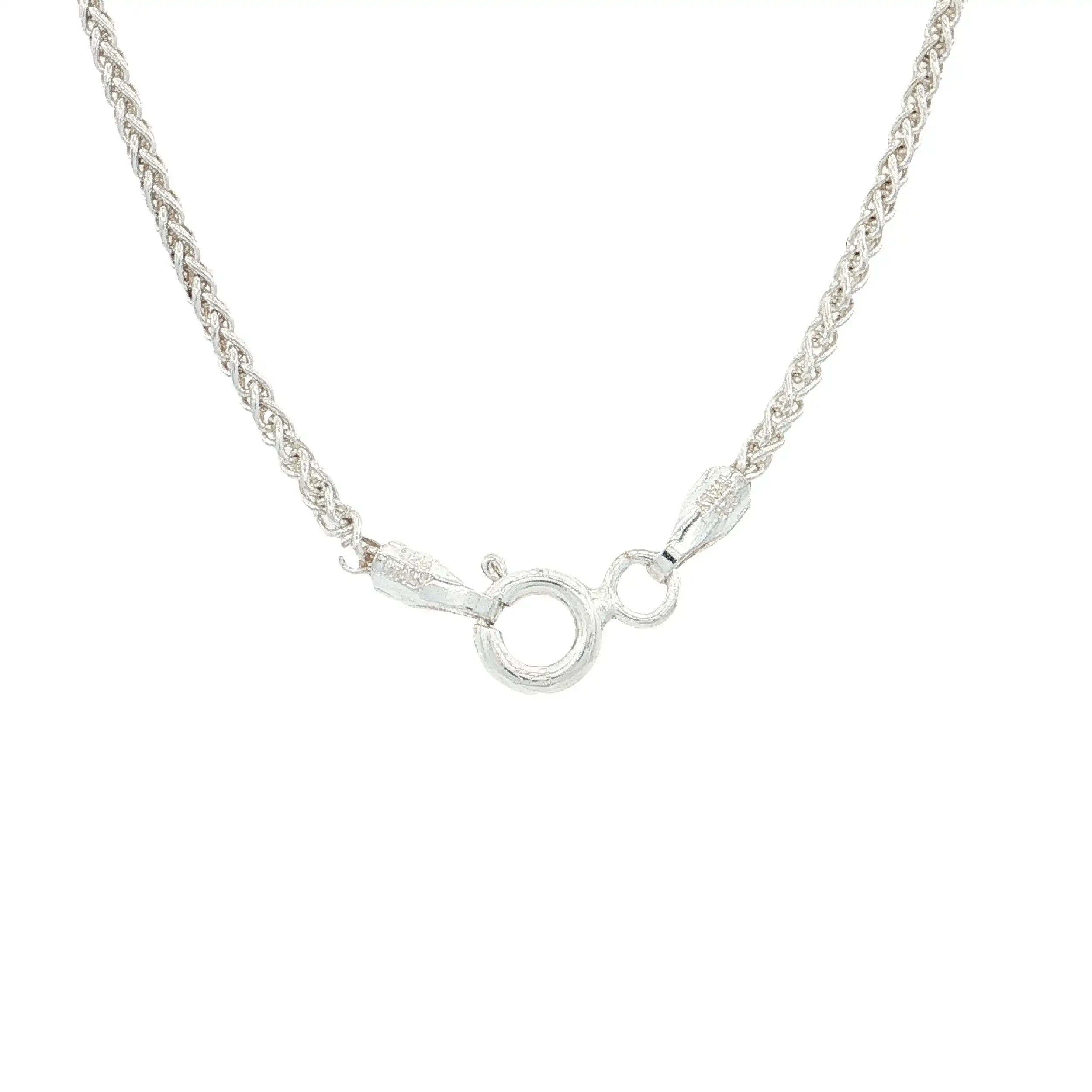 Zopfkette Silber