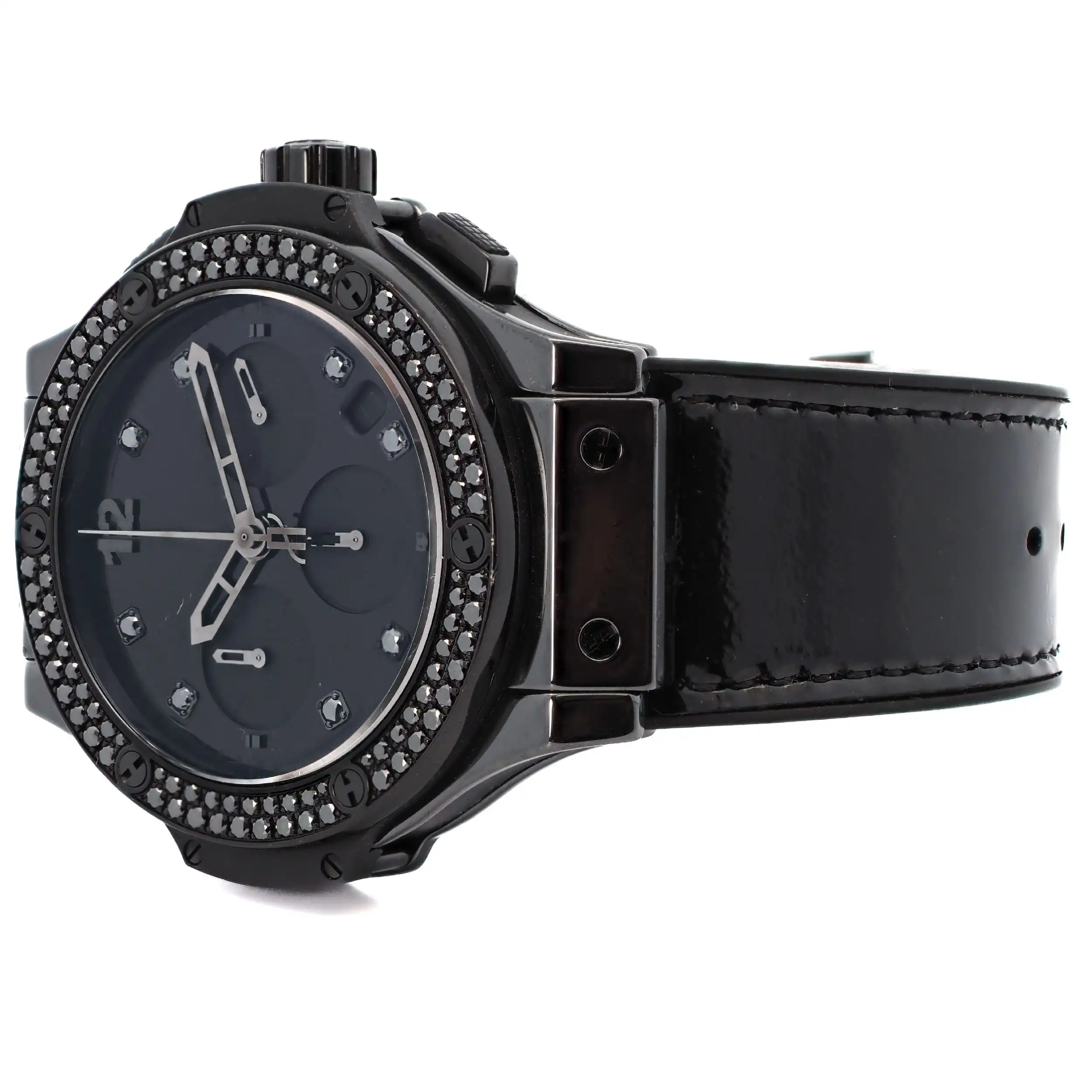 Herrenuhr Hublot Big Bang Shiny All Black 341.CX.1210.VR.1100