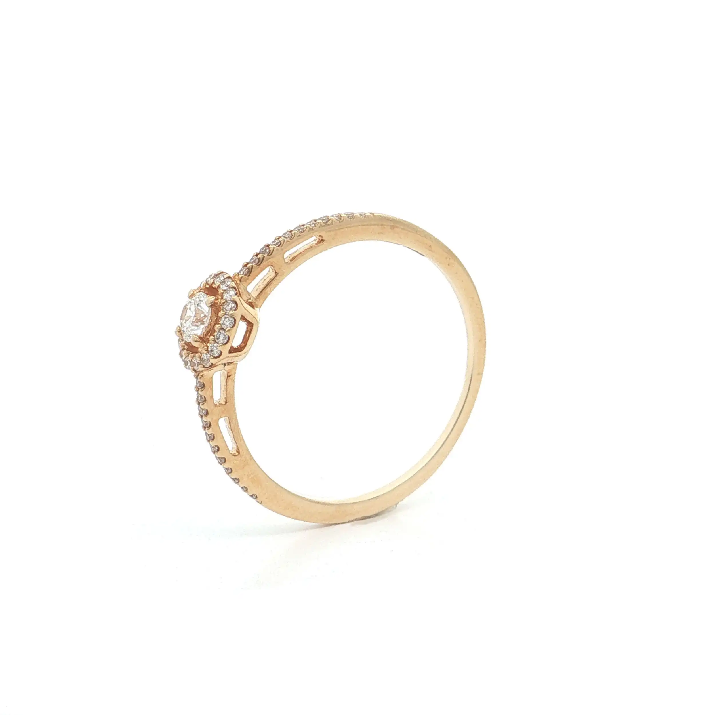 Ring Gelbgold mit Brillanten Ring Gelbgold mit Brillanten