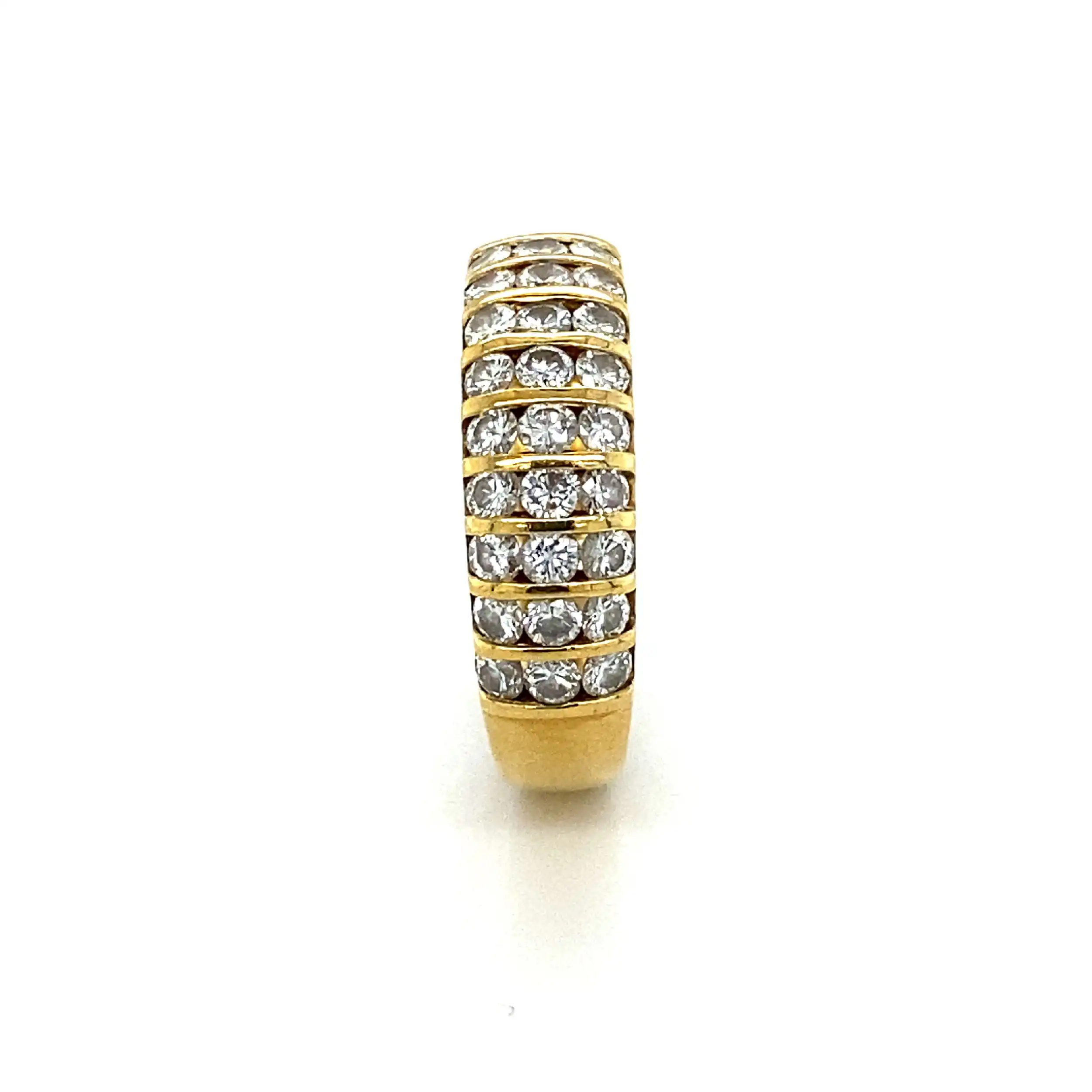 Ring Gelbgold mit Brillanten Ring Gelbgold mit Brillanten
