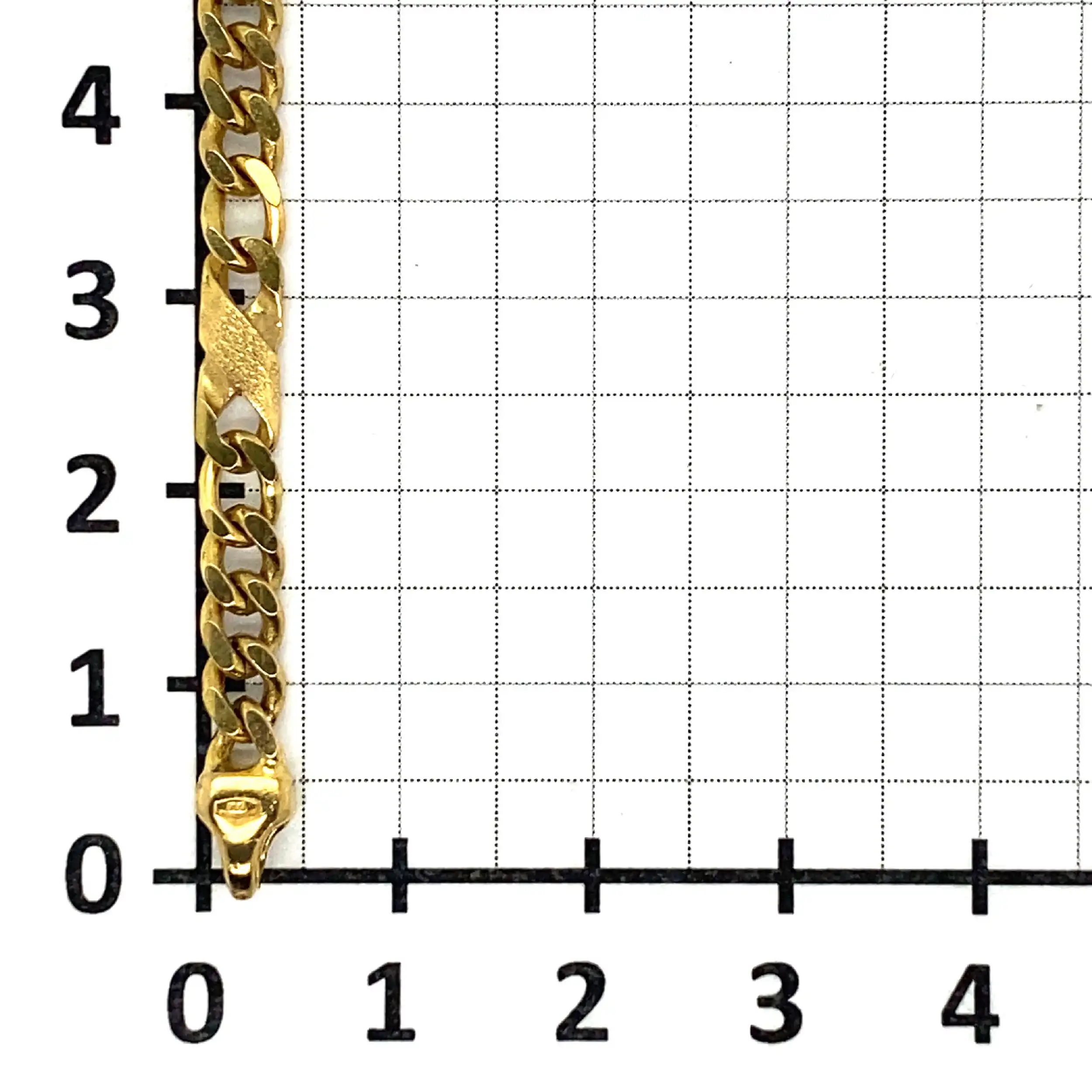 Panzerkette Gelbgold