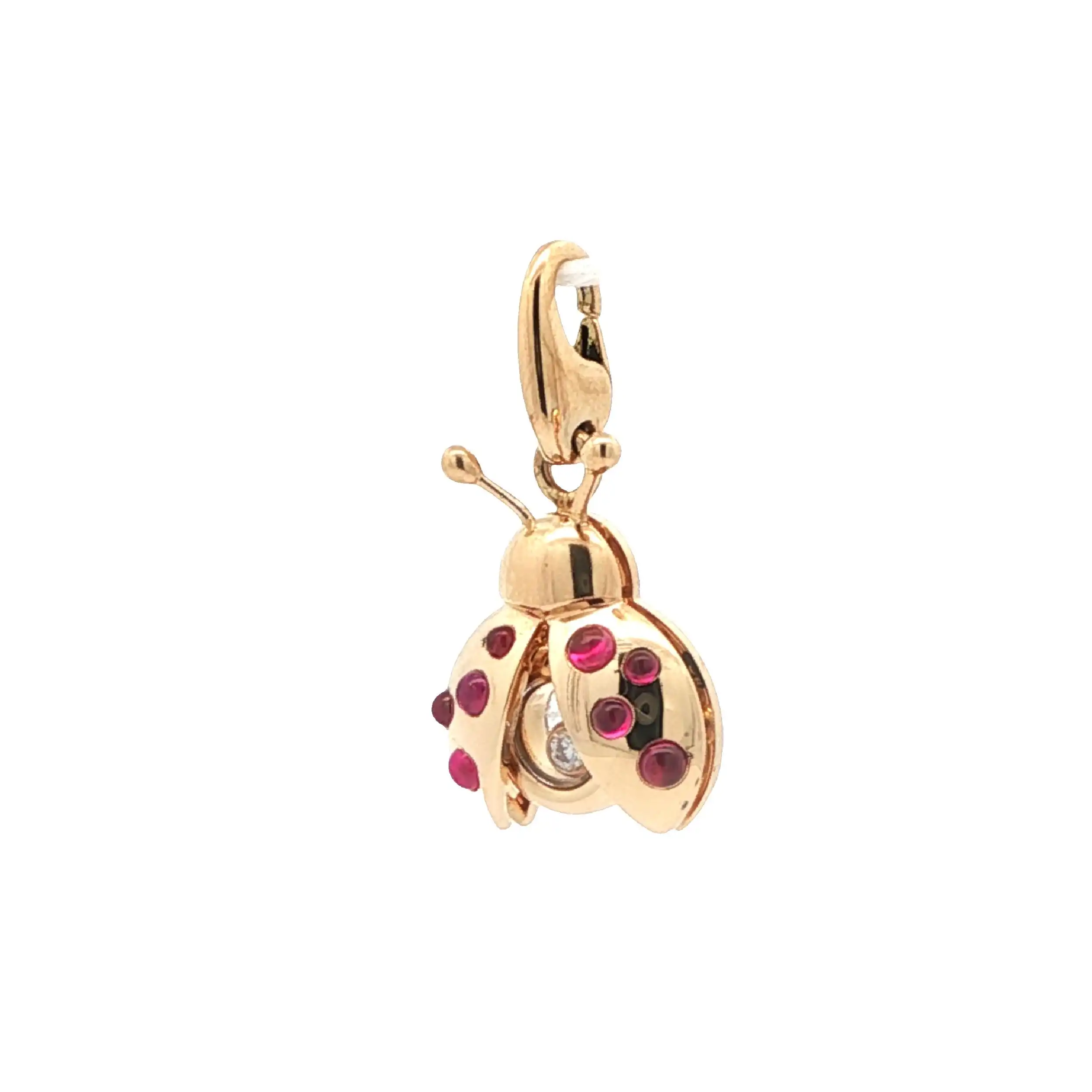 Chopard Anhänger Gelbgold Marienkäfer mit Brillant