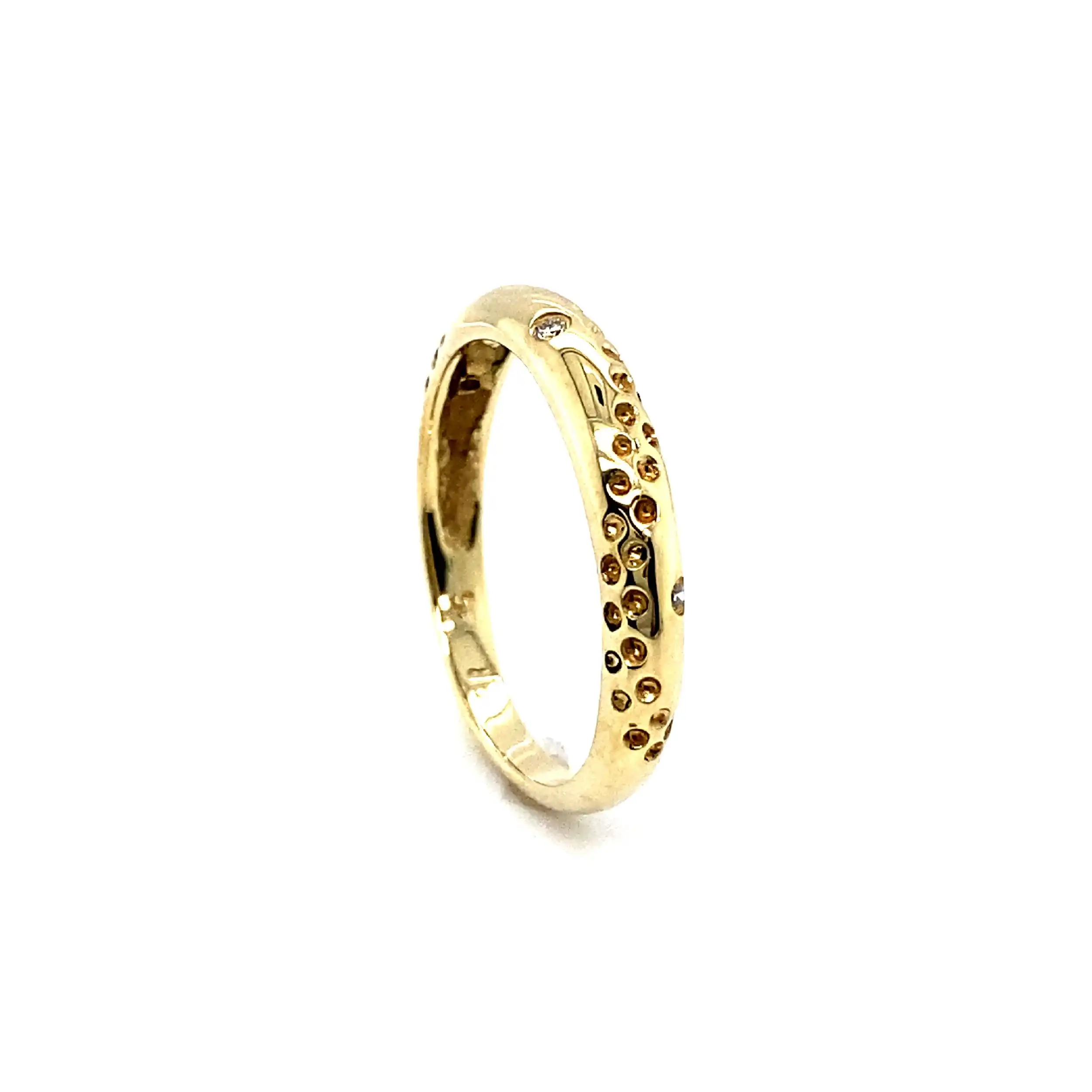 Ring Gelbgold mit Brillanten Ring Gelbgold mit Brillanten