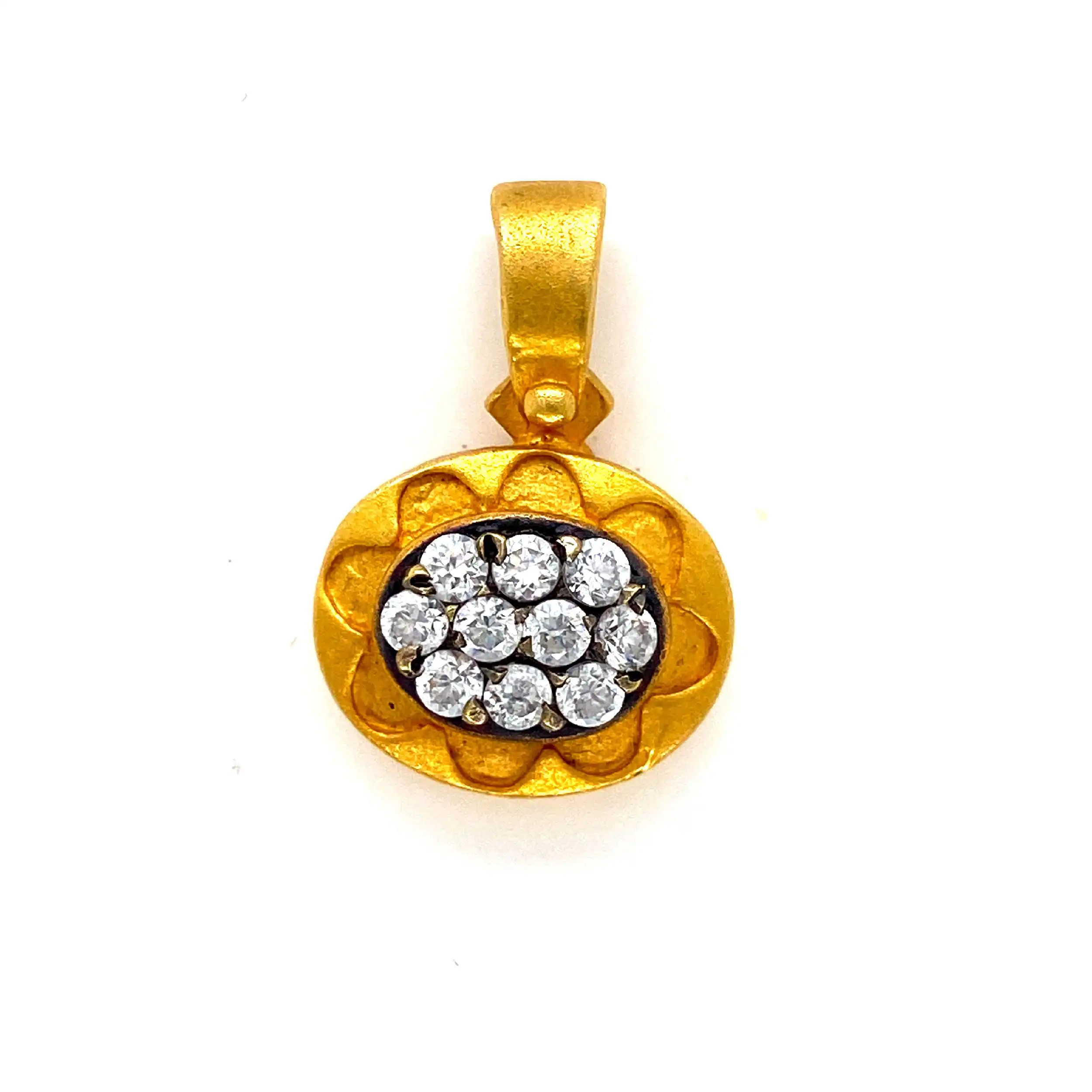 Anhänger Gelbgold mit Brillanten Anhänger Gelbgold mit Brillanten