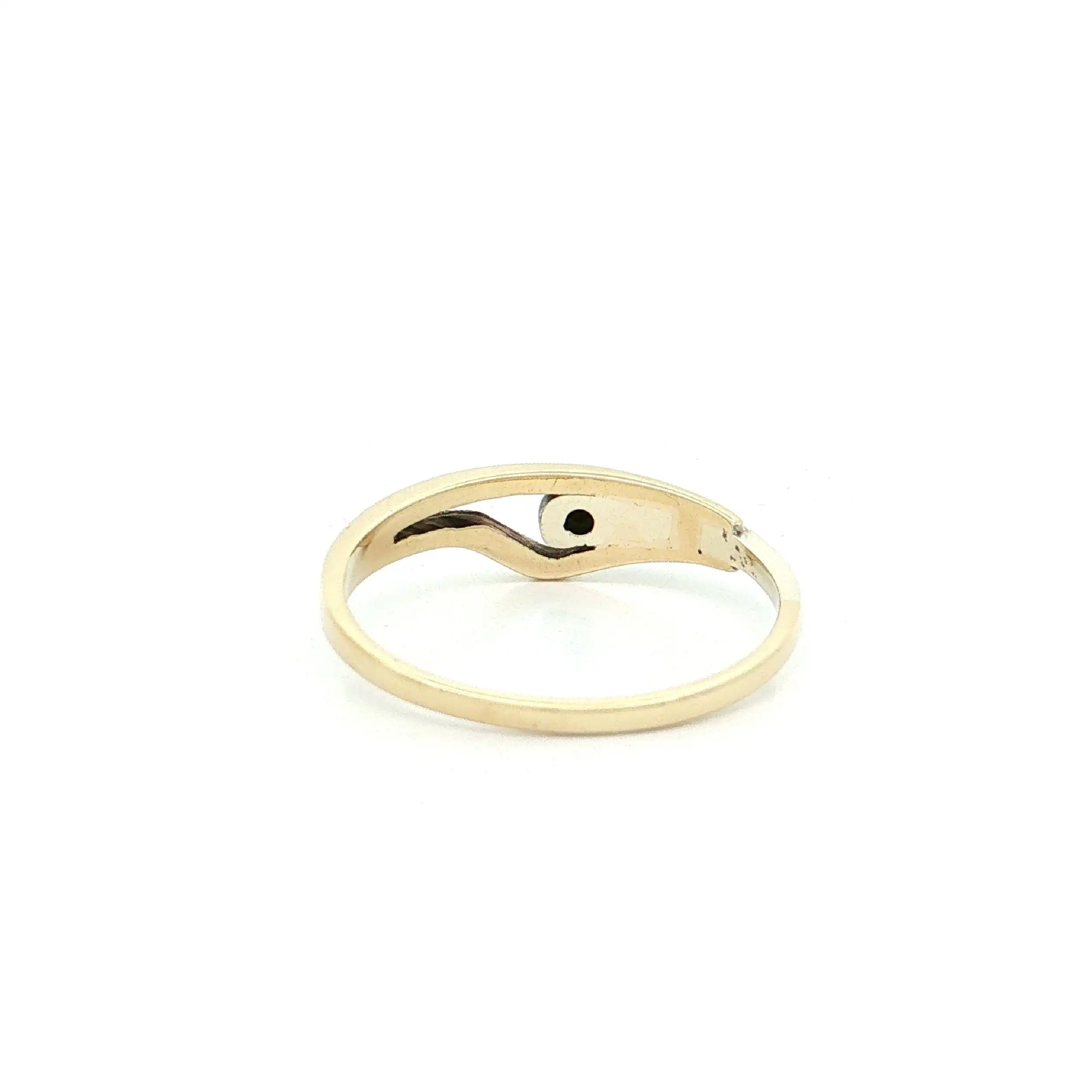 Ring Bicolor mit Diamant Ring Bicolor mit Diamant