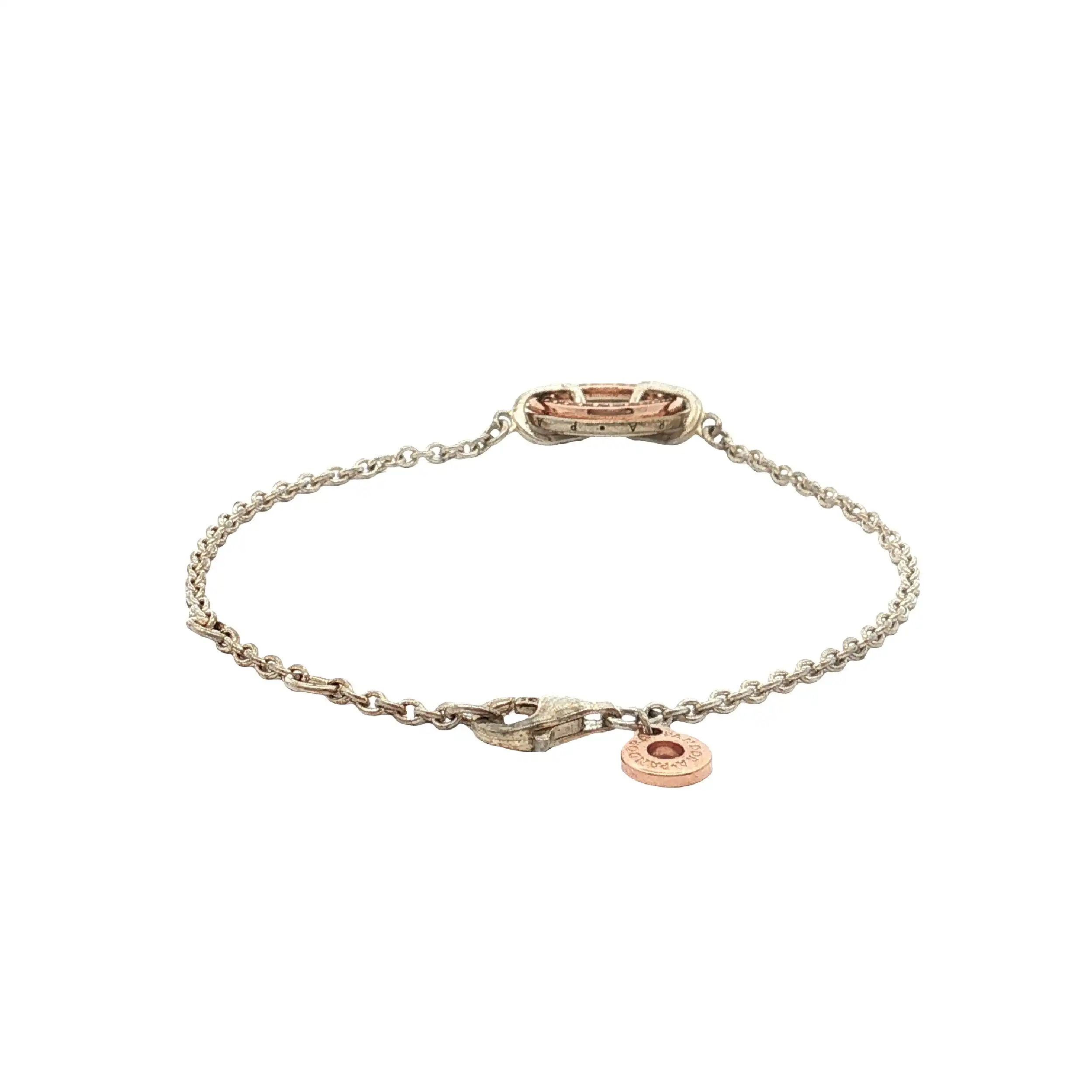Armband Silber teilvergoldet Pandora mit Zirkonia Armband Silber teilvergoldet Pandora mit Zirkonia