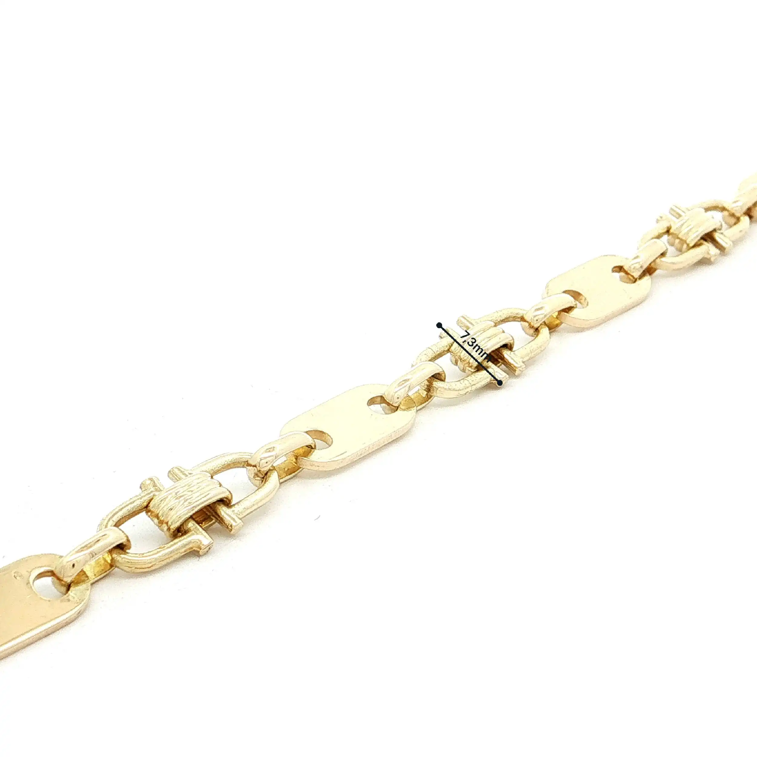 Plattenarmband Gelbgold Plattenarmband Gelbgold