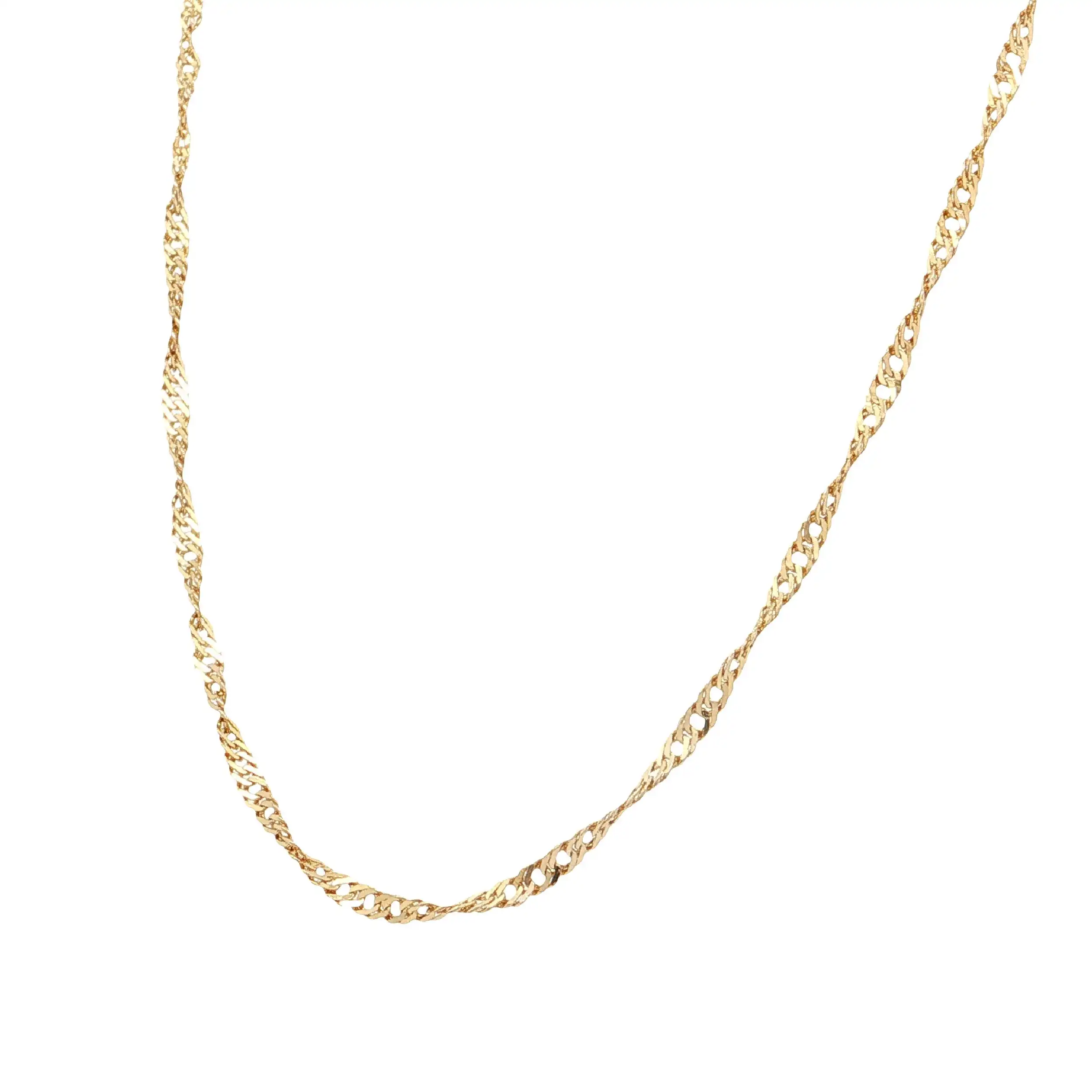 Singapurkette Gelbgold Singapurkette Gelbgold