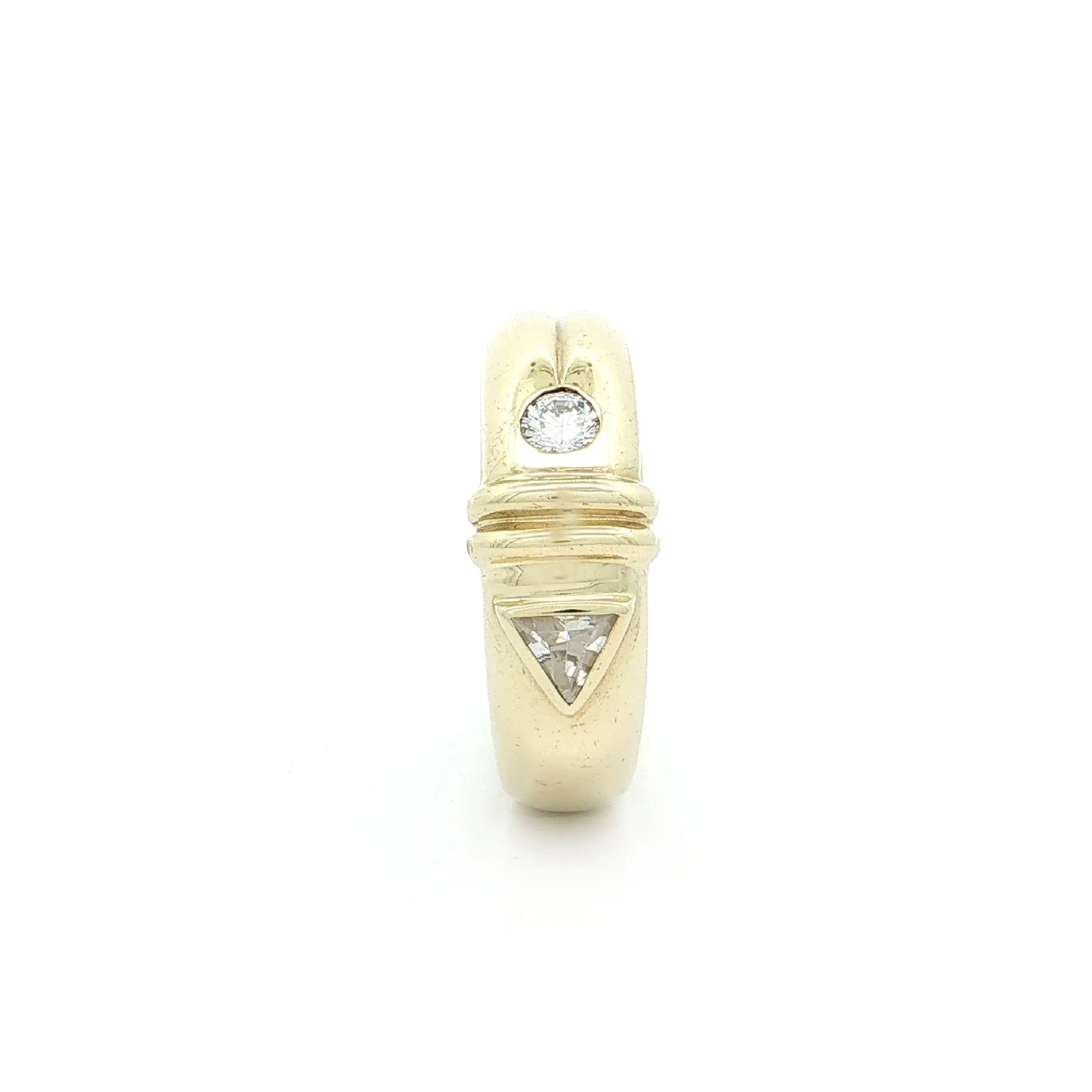 Ring Gelbgold mit Zirkonia