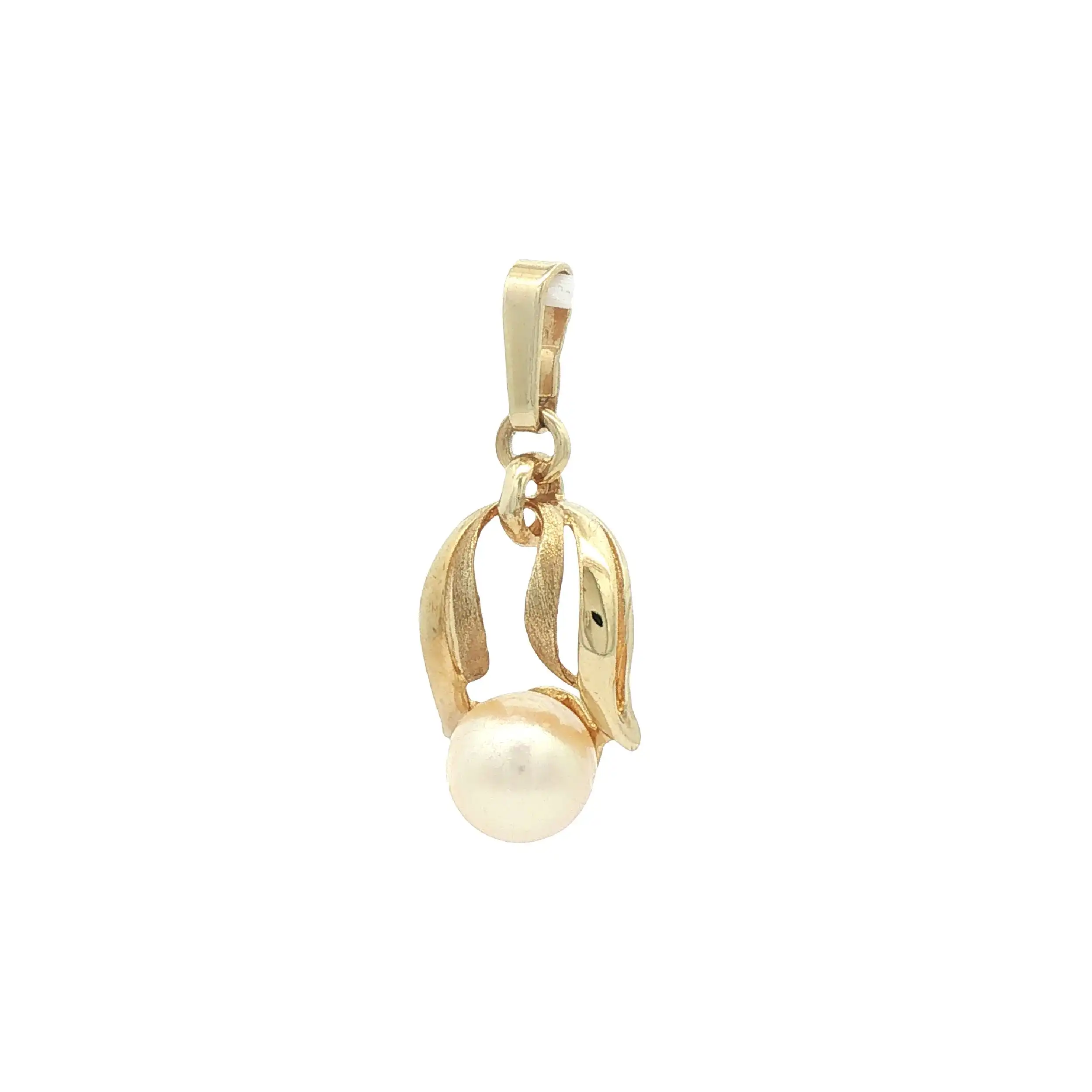 Anhänger Gelbgold mit Perle