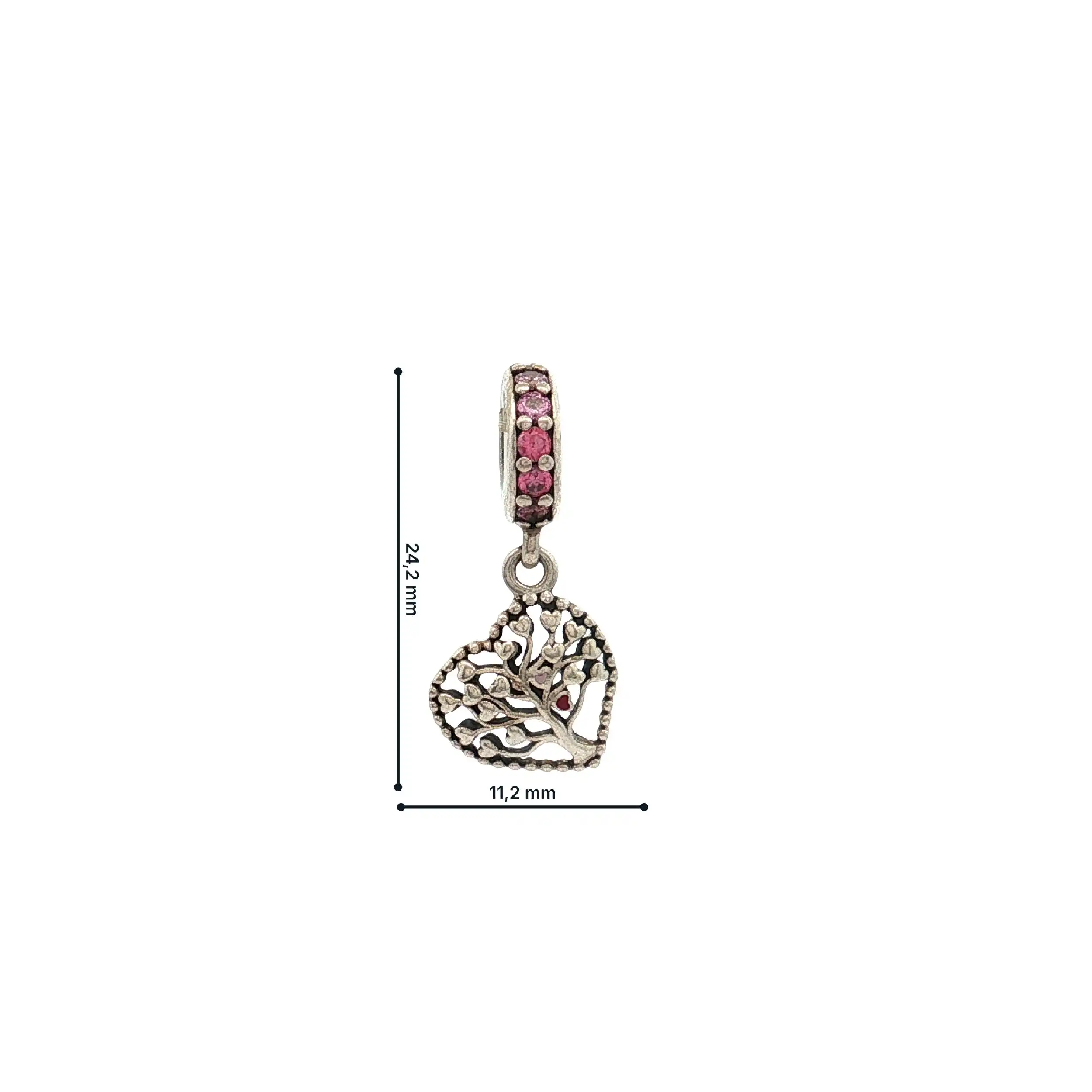 Charm Silber Pandora Tree of Love mit Zirkonia Charm Silber Pandora Tree of Love mit Zirkonia