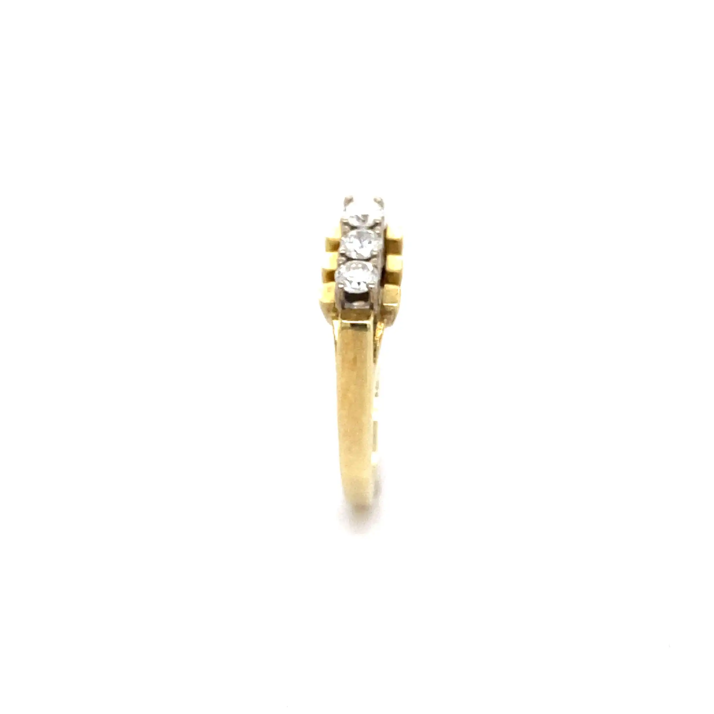 Ring Gelbgold mit Brillanten Ring Gelbgold mit Brillanten