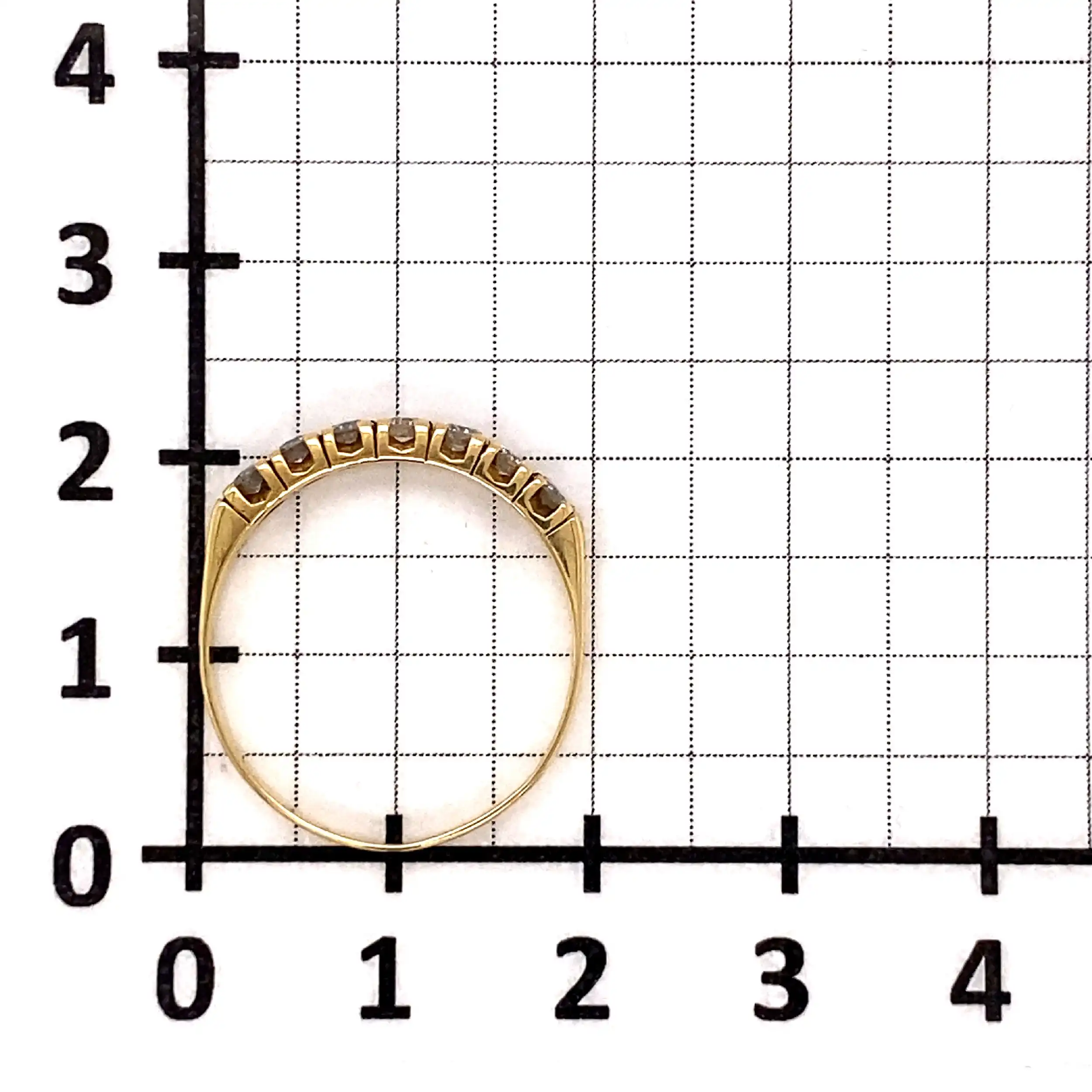 Ring Gelbgold mit Brillanten