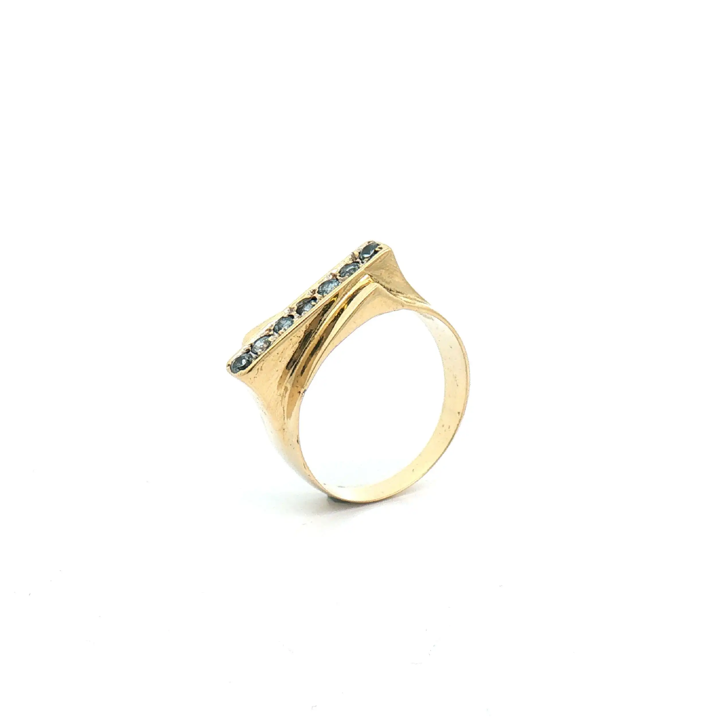 Ring Gelbgold mit Zirkonia