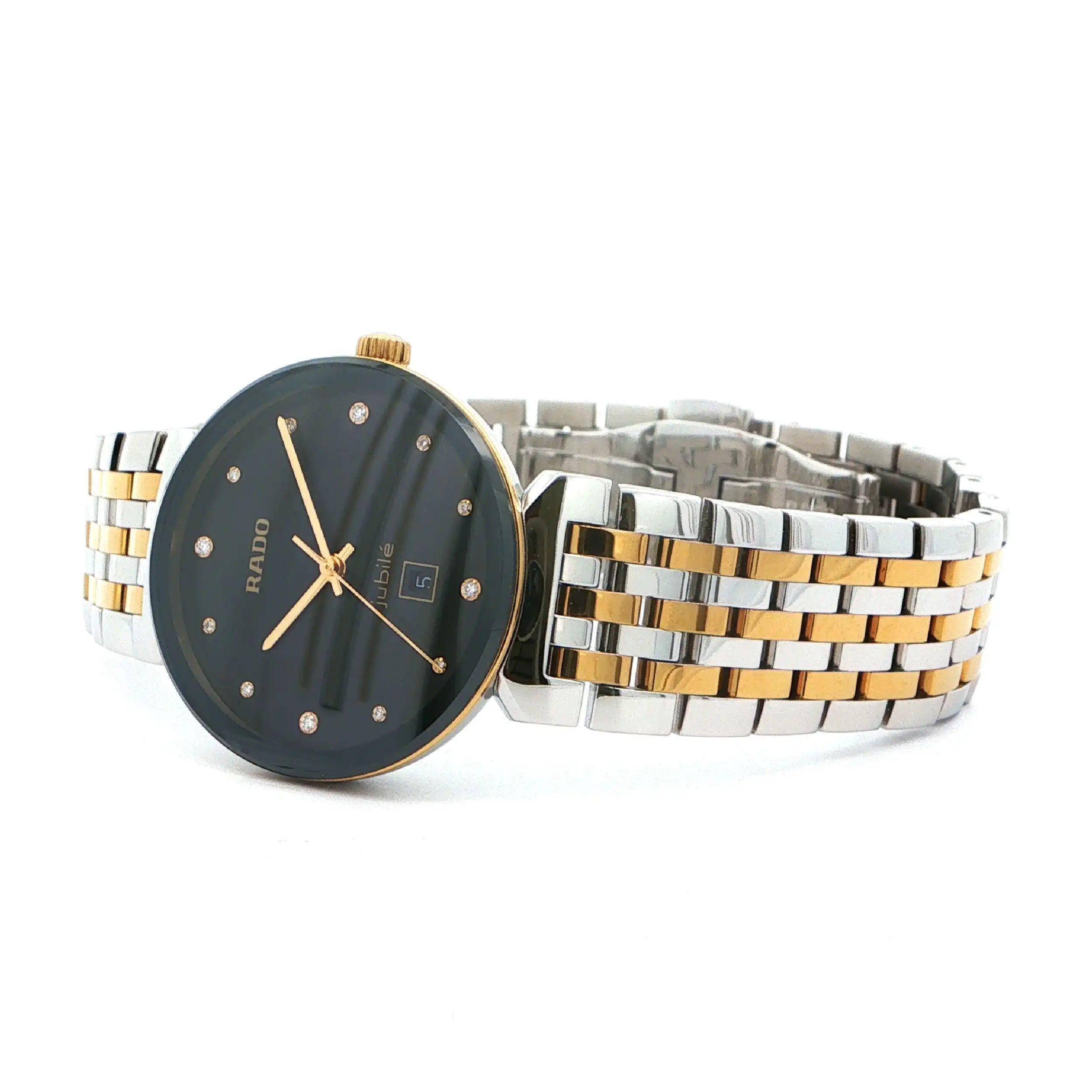 Damenuhr Rado Florence Classic Diamonds Stahl/Gold Fullset Damenuhr Rado Florence Classic Diamonds Stahl/Gold Fullset