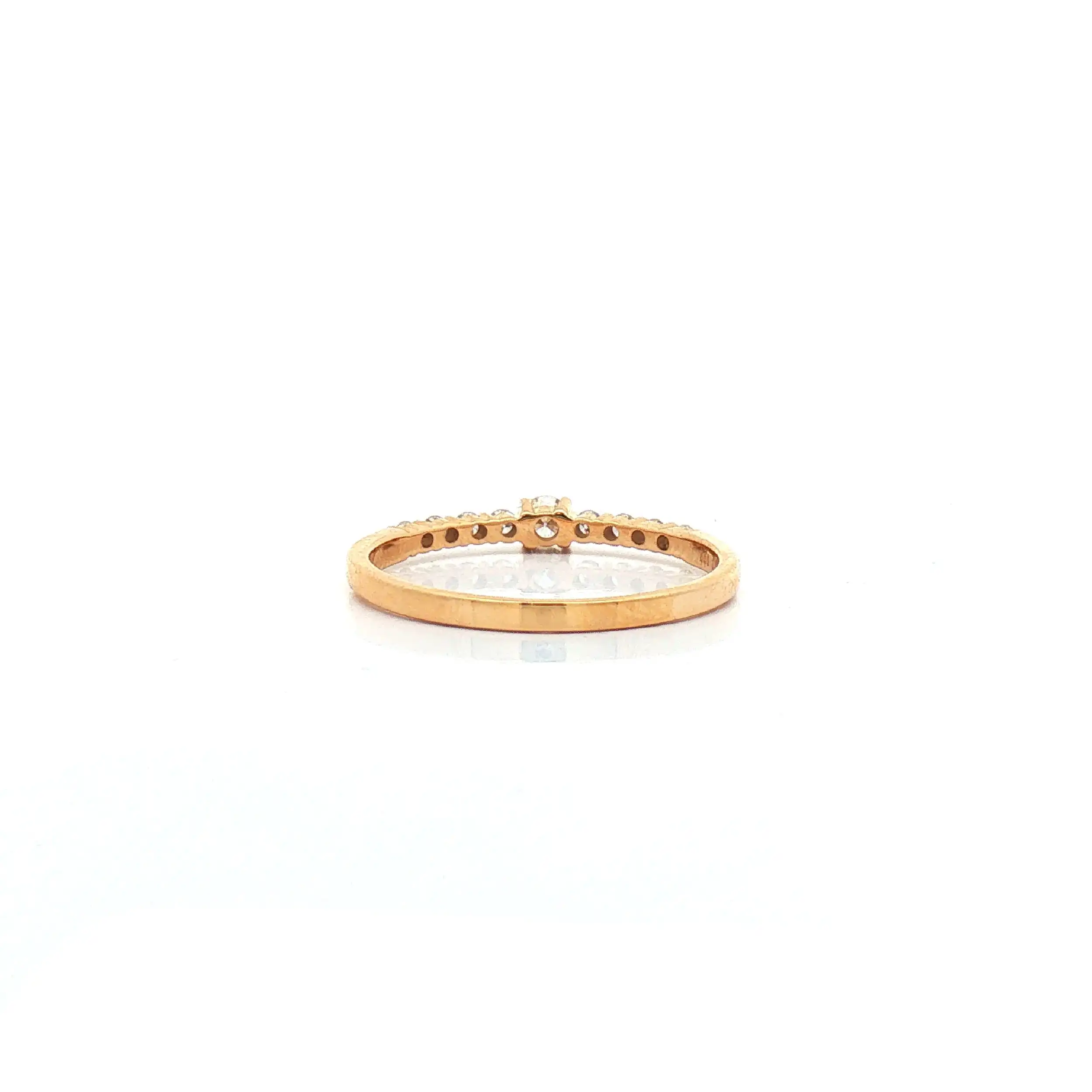 Ring Gelbgold mit Brillanten mit 0,3ct graviert