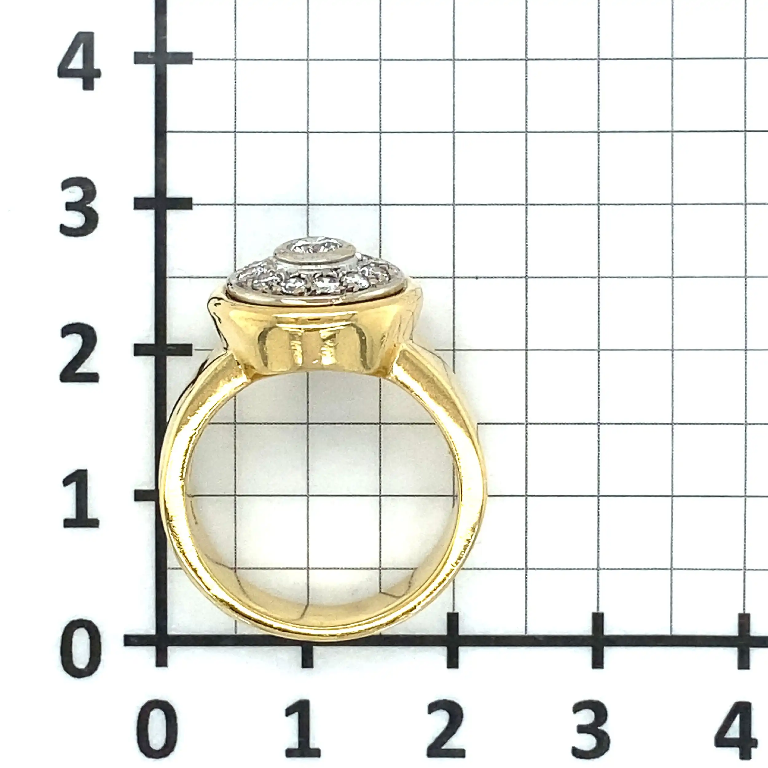 Ring Bicolor mit Brillanten Ring Bicolor mit Brillanten