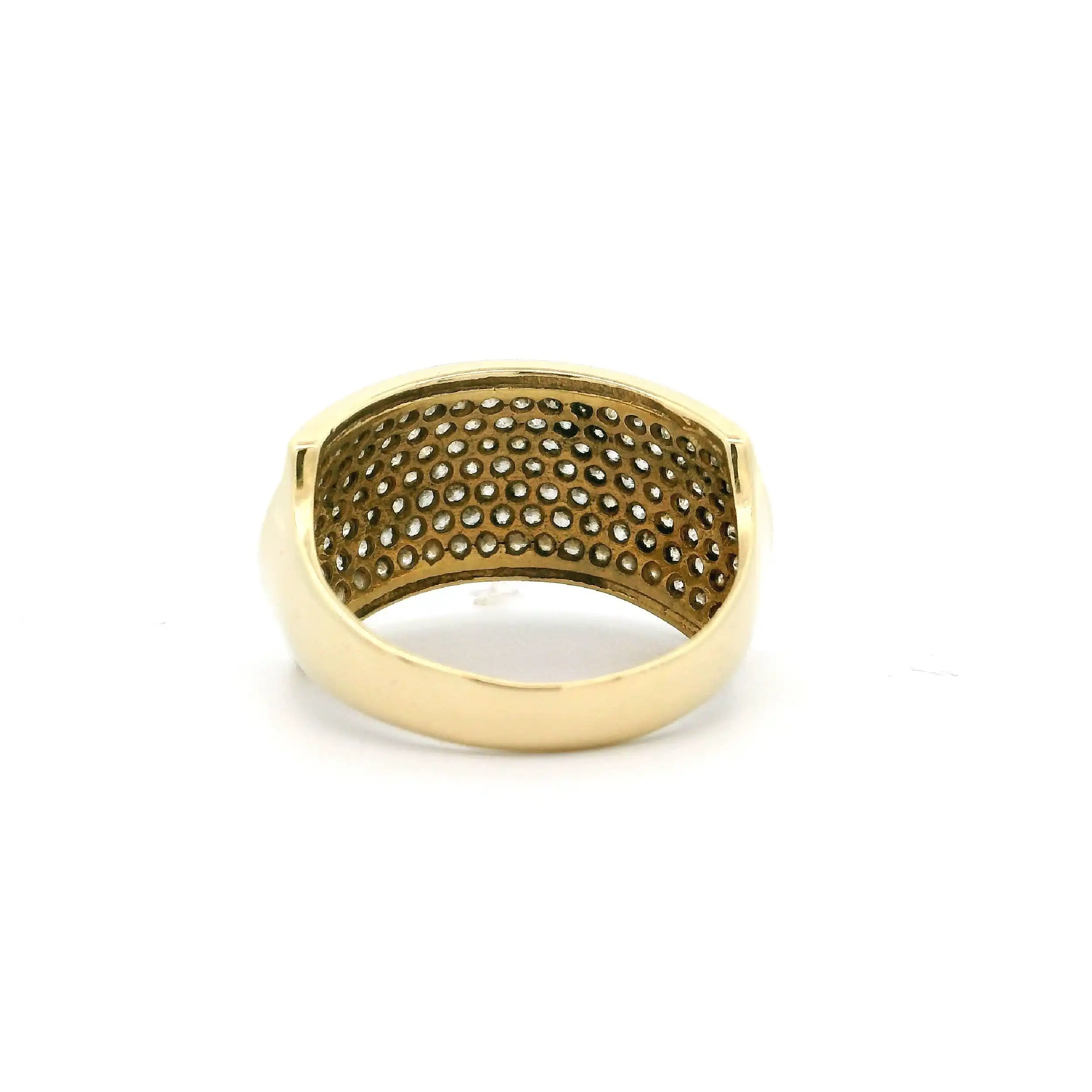 Ring Gelbgold mit Zirkonia