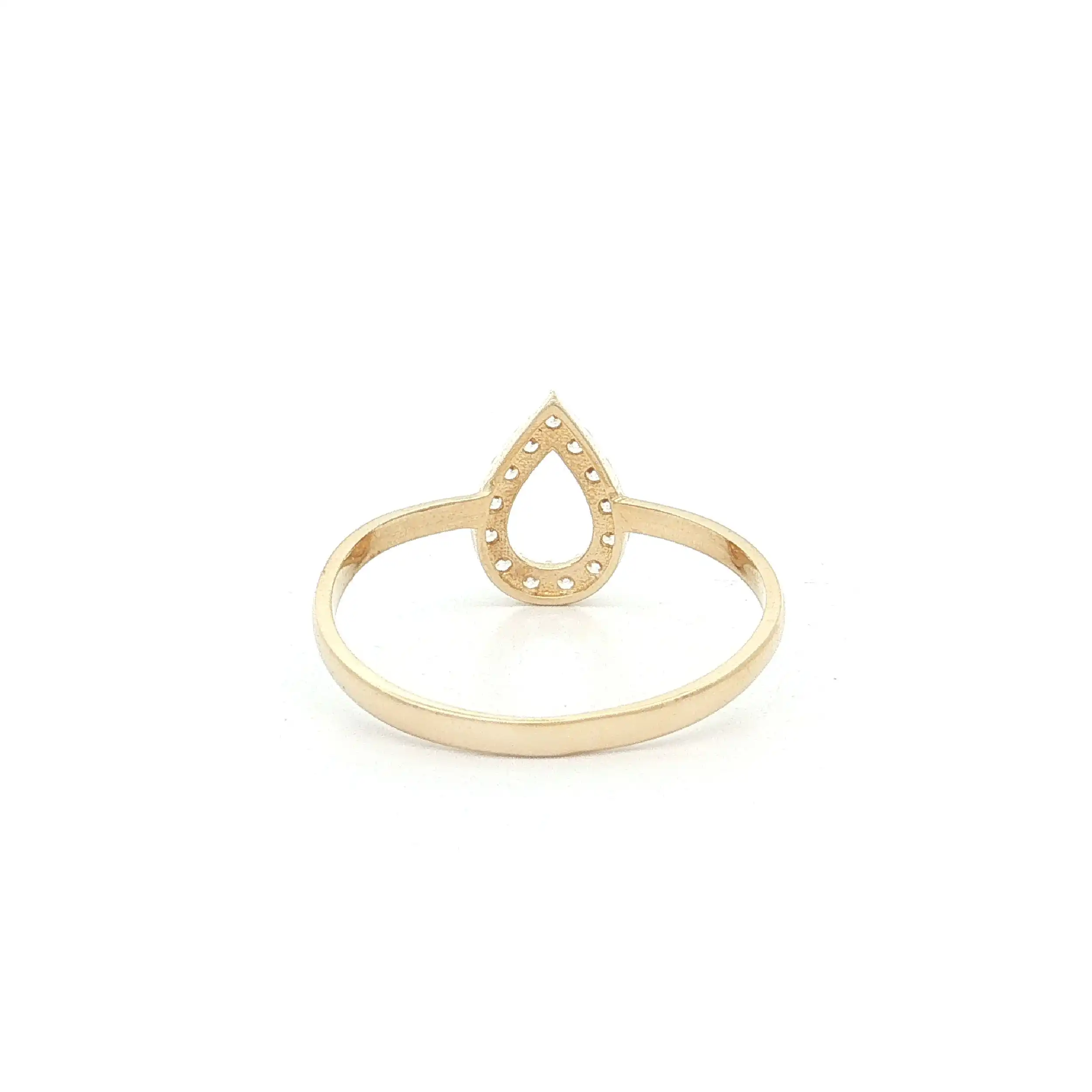 Ring Gelbgold mit Zirkonia