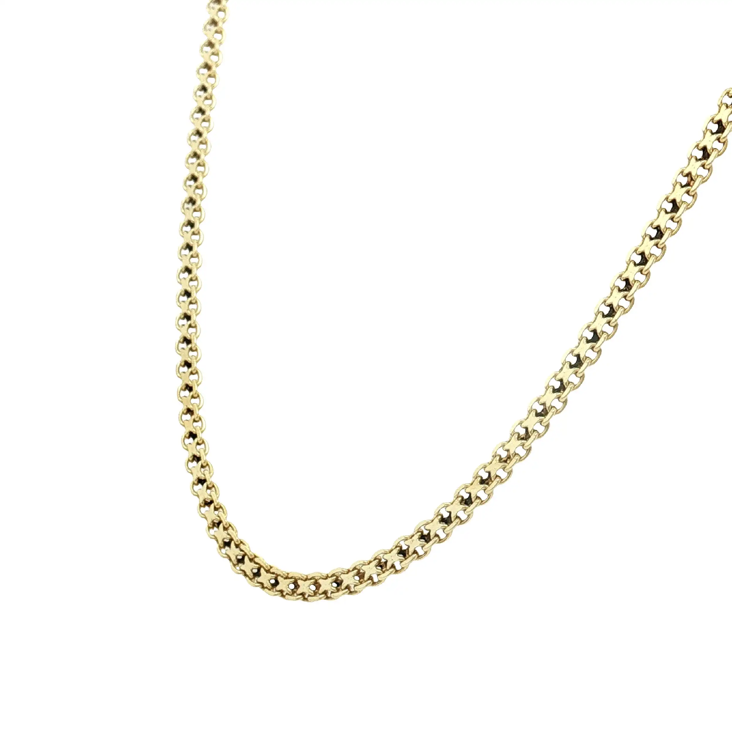 Käfigkette Gelbgold
