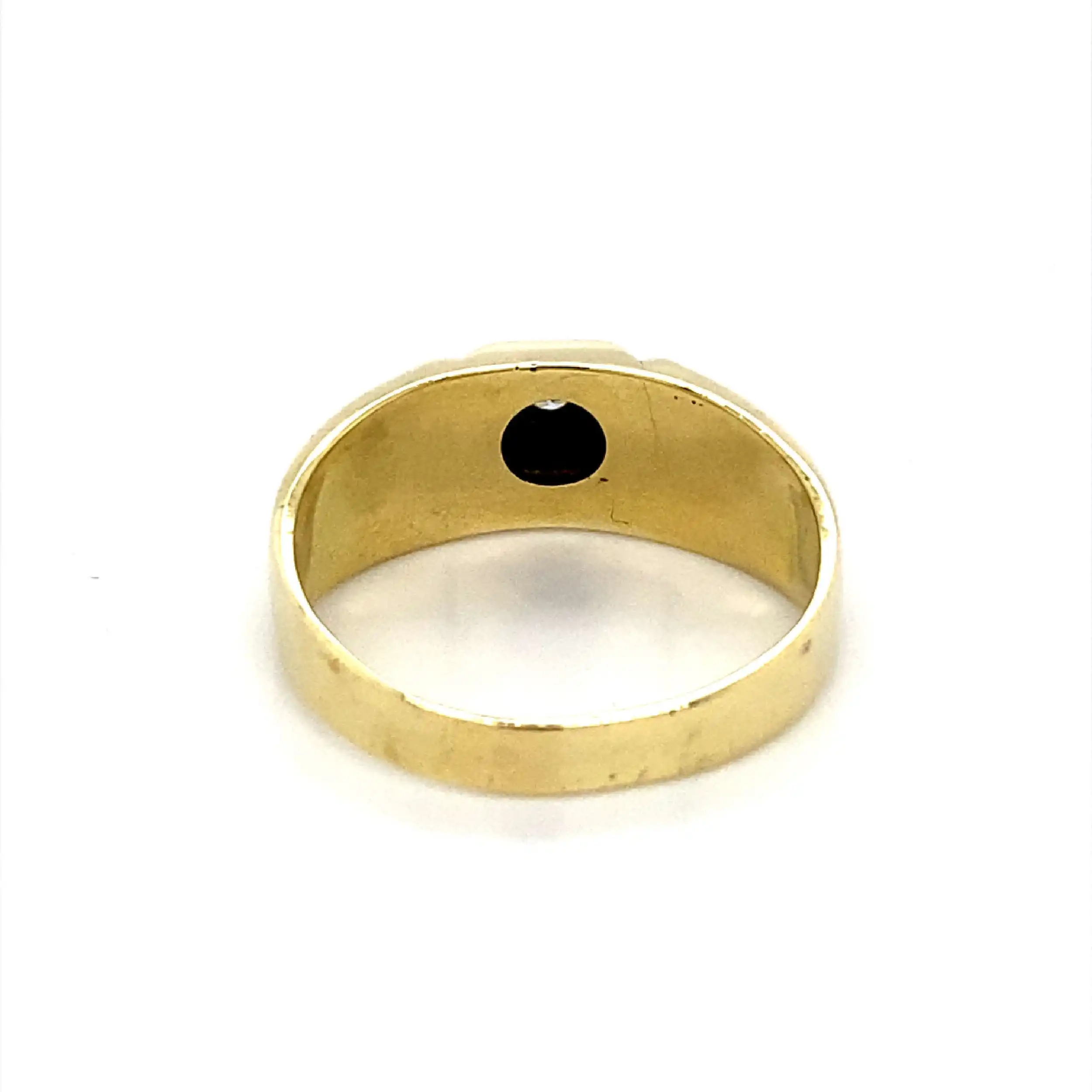 Ring Bicolor mit Brillant Ring Bicolor mit Brillant