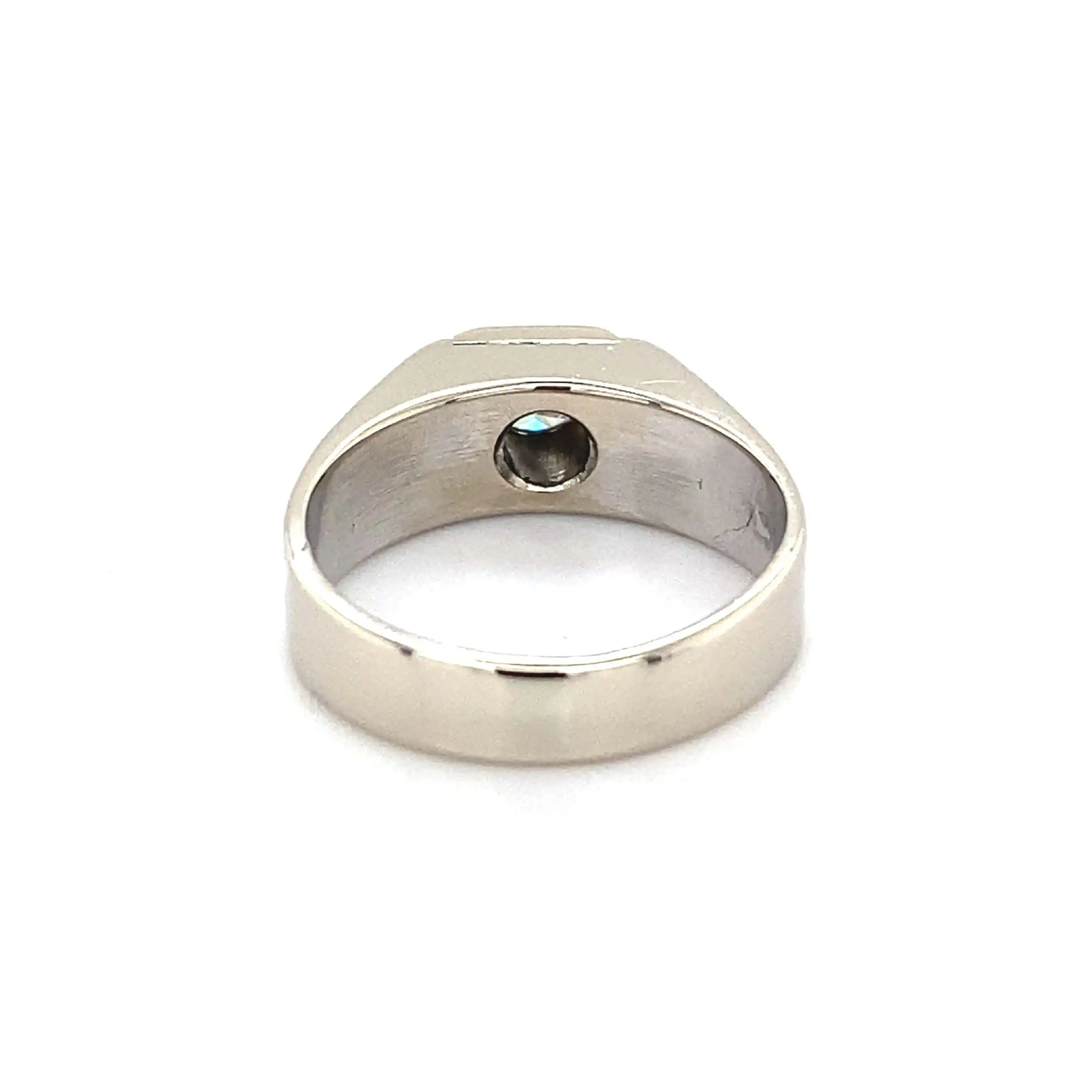 Ring Weißgold mit Brillant Ring Weißgold mit Brillant