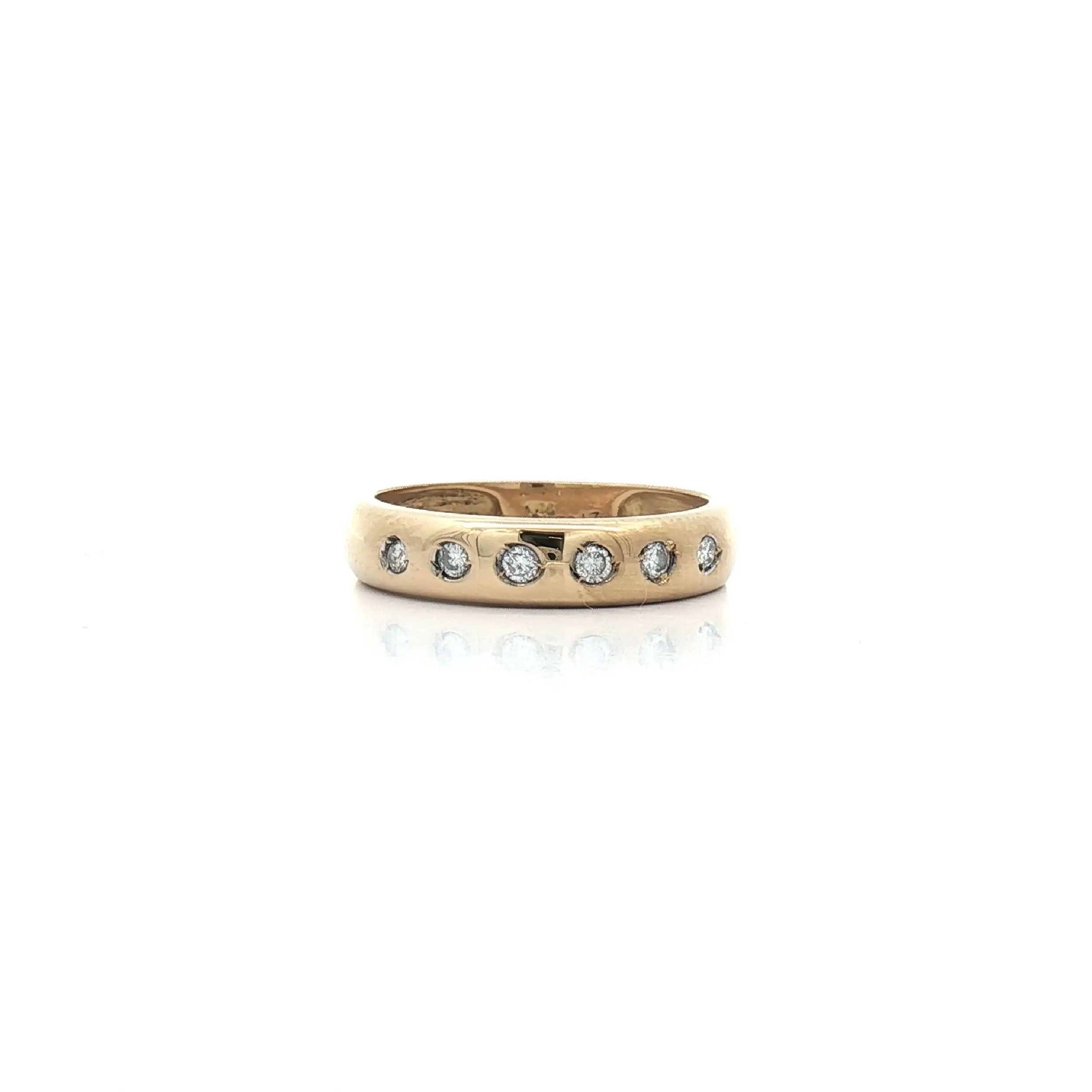 Ring Gelbgold mit Brillanten
