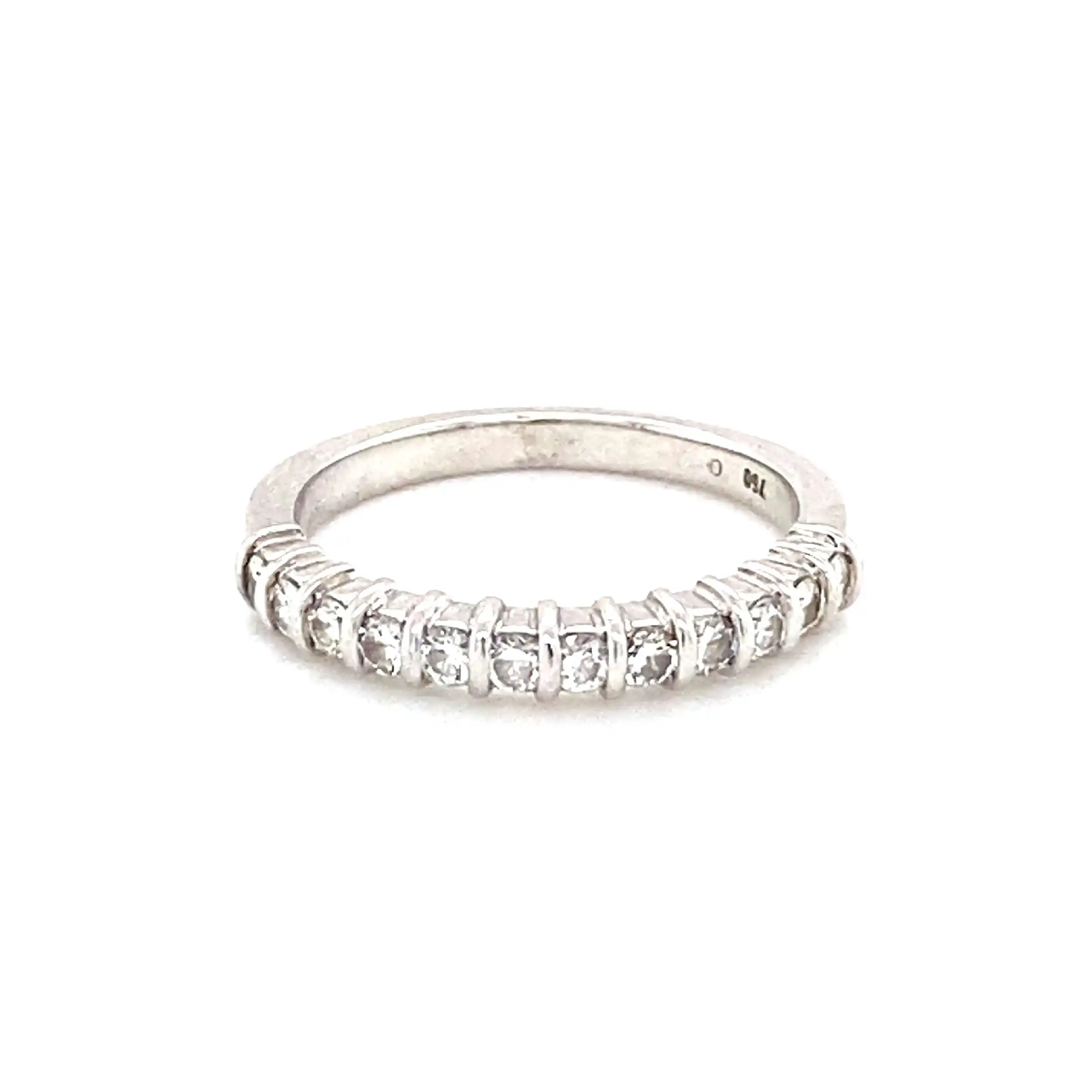 Halbmemoryring mit Brillanten Halbmemoryring mit Brillanten